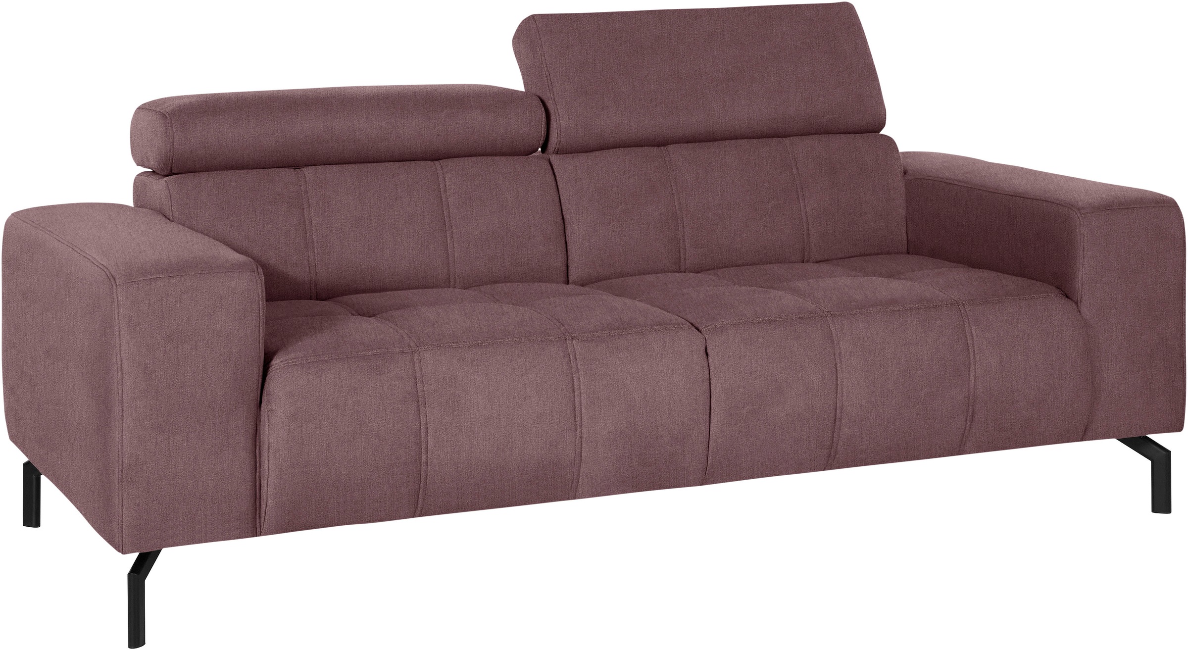 DOMO collection 2-Sitzer "Cunelli zeitlos und elegant, moderne Sitznähte al günstig online kaufen