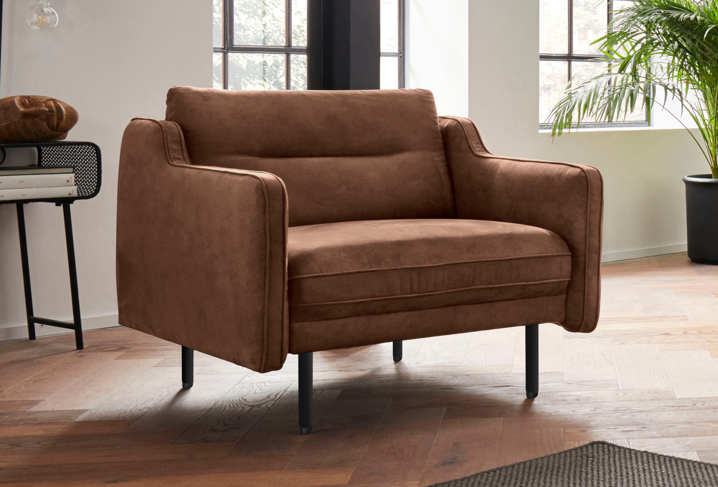 OTTO home Sessel "Nordfyn" edles Design in 3 Bezugsqualitäten