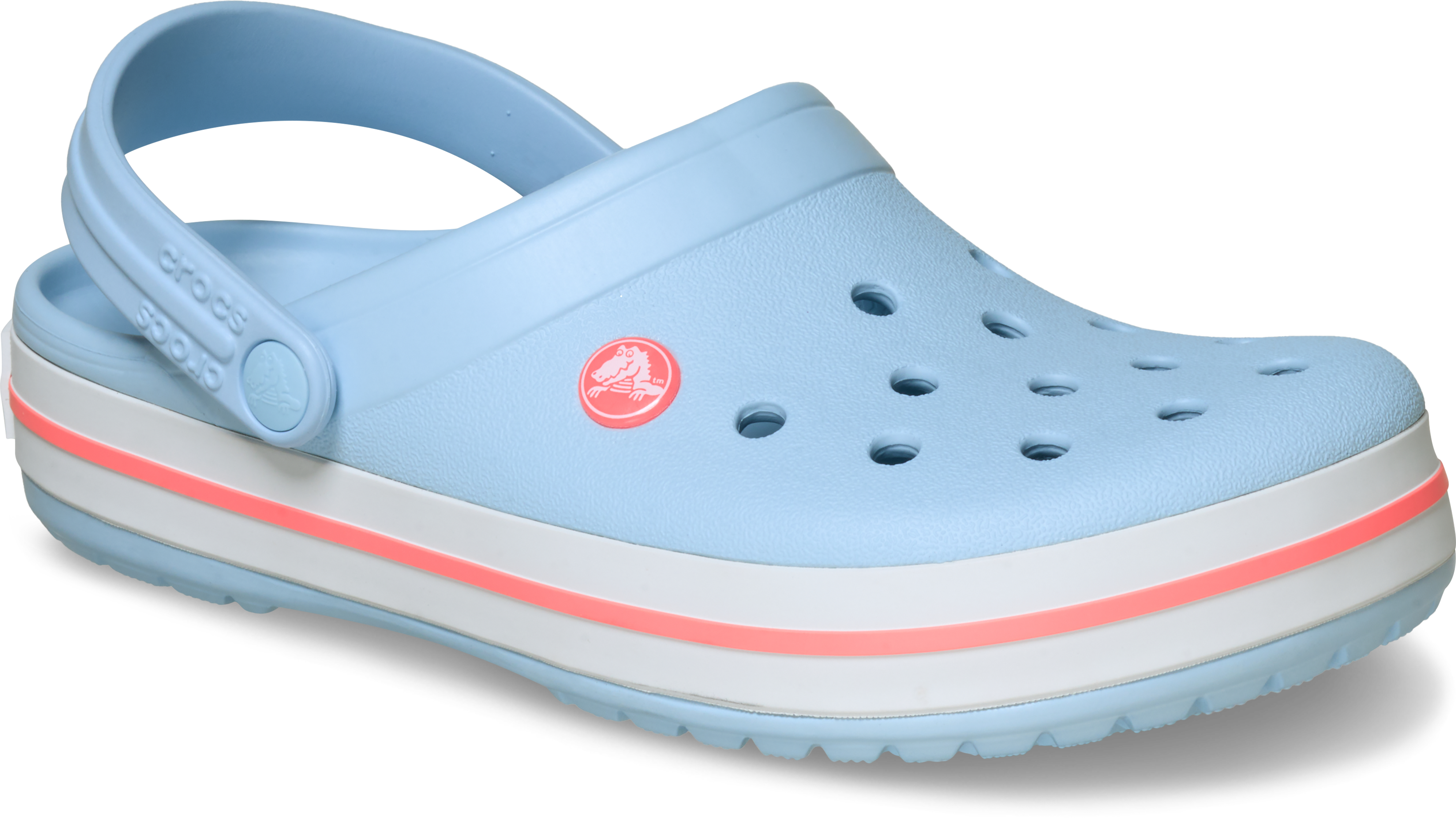 Crocs Clog "Crocband Clog",Sommerschuh, Schlappen, Hausschuh mit zweifarbiger Laufsohle
