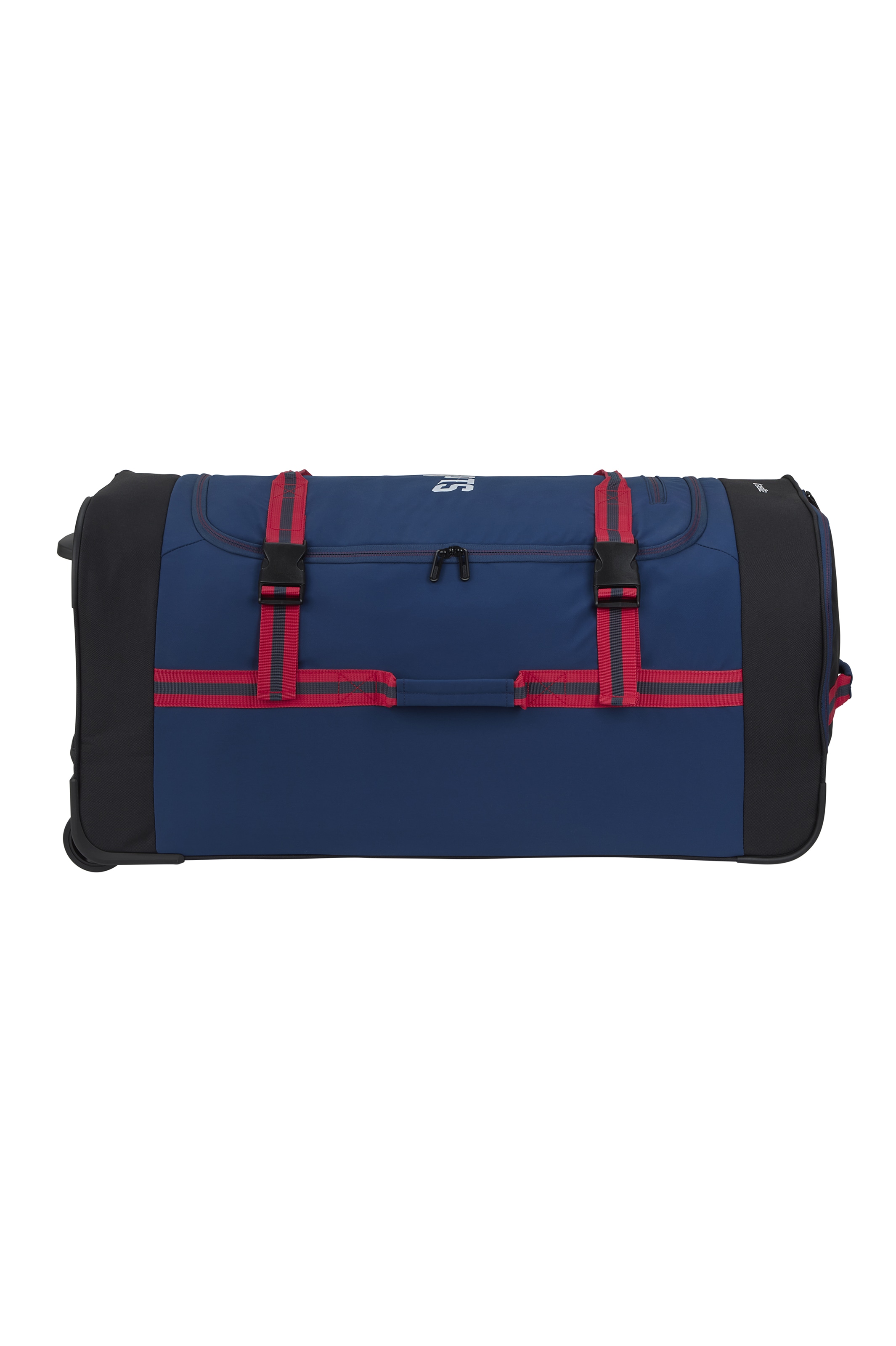 travelite "travelite x NFL Rollenreisetasche" große Öffnung, Schuhfach und Teleskopgestänge – robust und praktisch