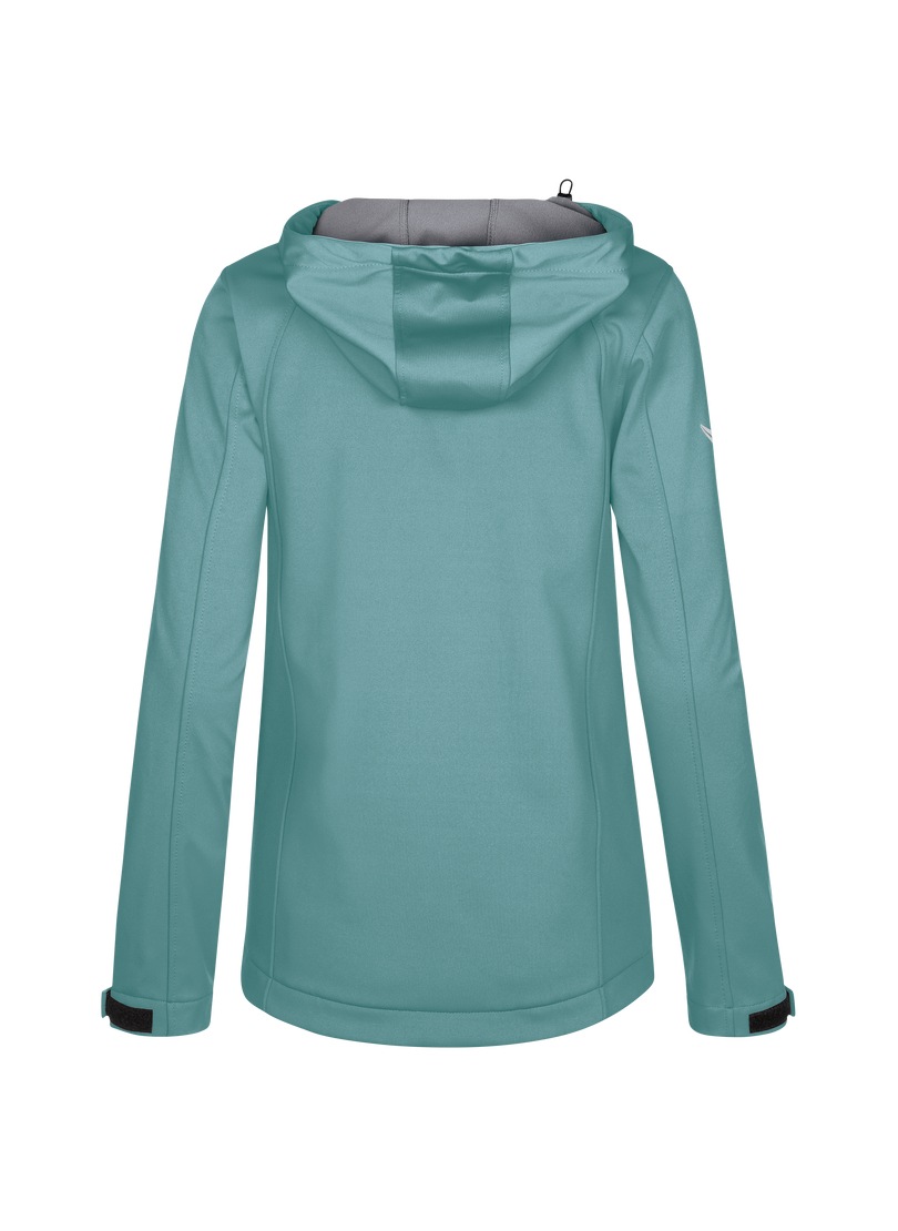 Trigema Softshelljacke "TRIGEMA Taillierte Softshell–Kapuzenjacke" 1 Stk. t günstig online kaufen