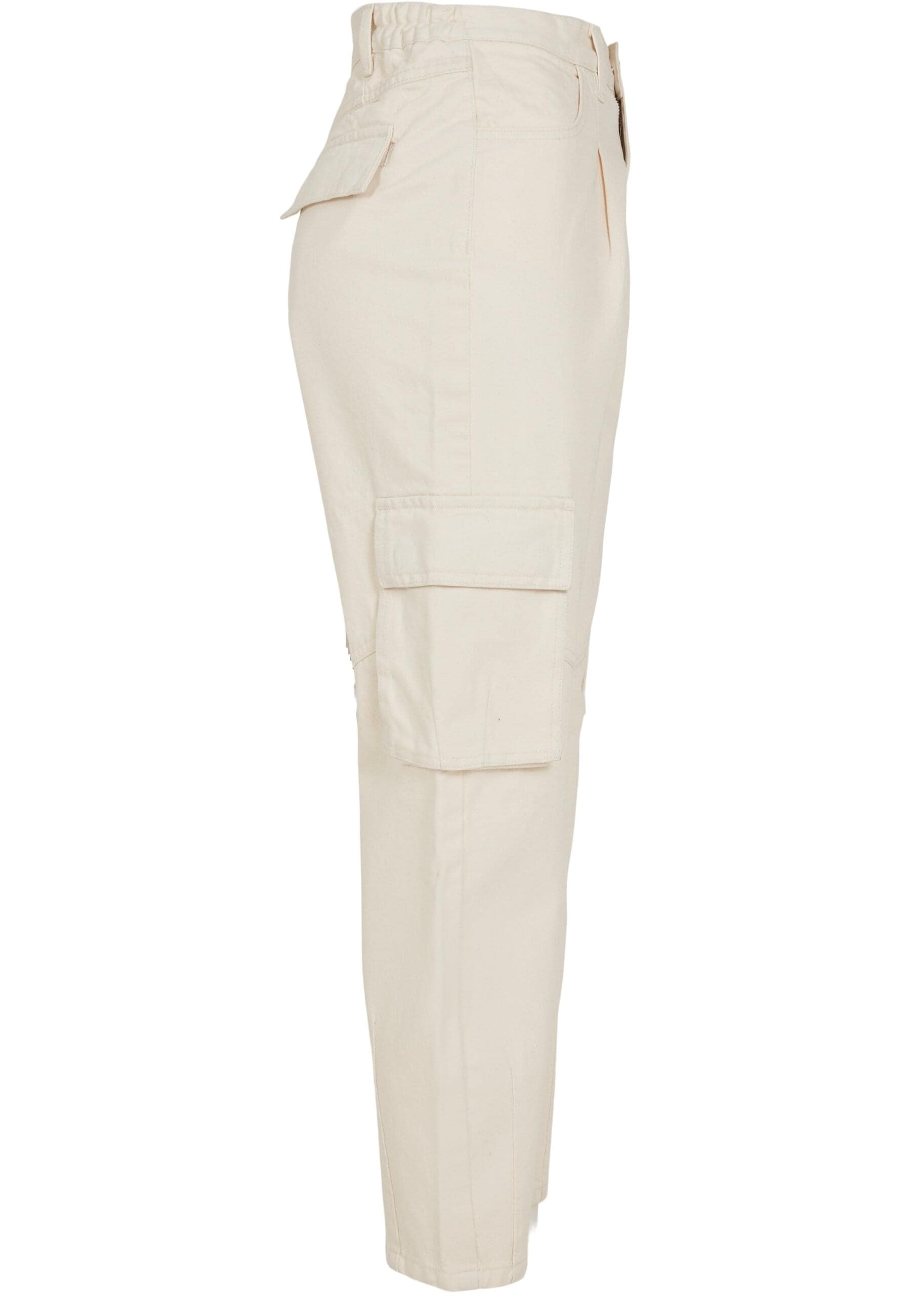 URBAN CLASSICS Cargohose »Urban Classics Damen Ladies Ballon Fit Cargo Twill Pants«, (1 tlg.)