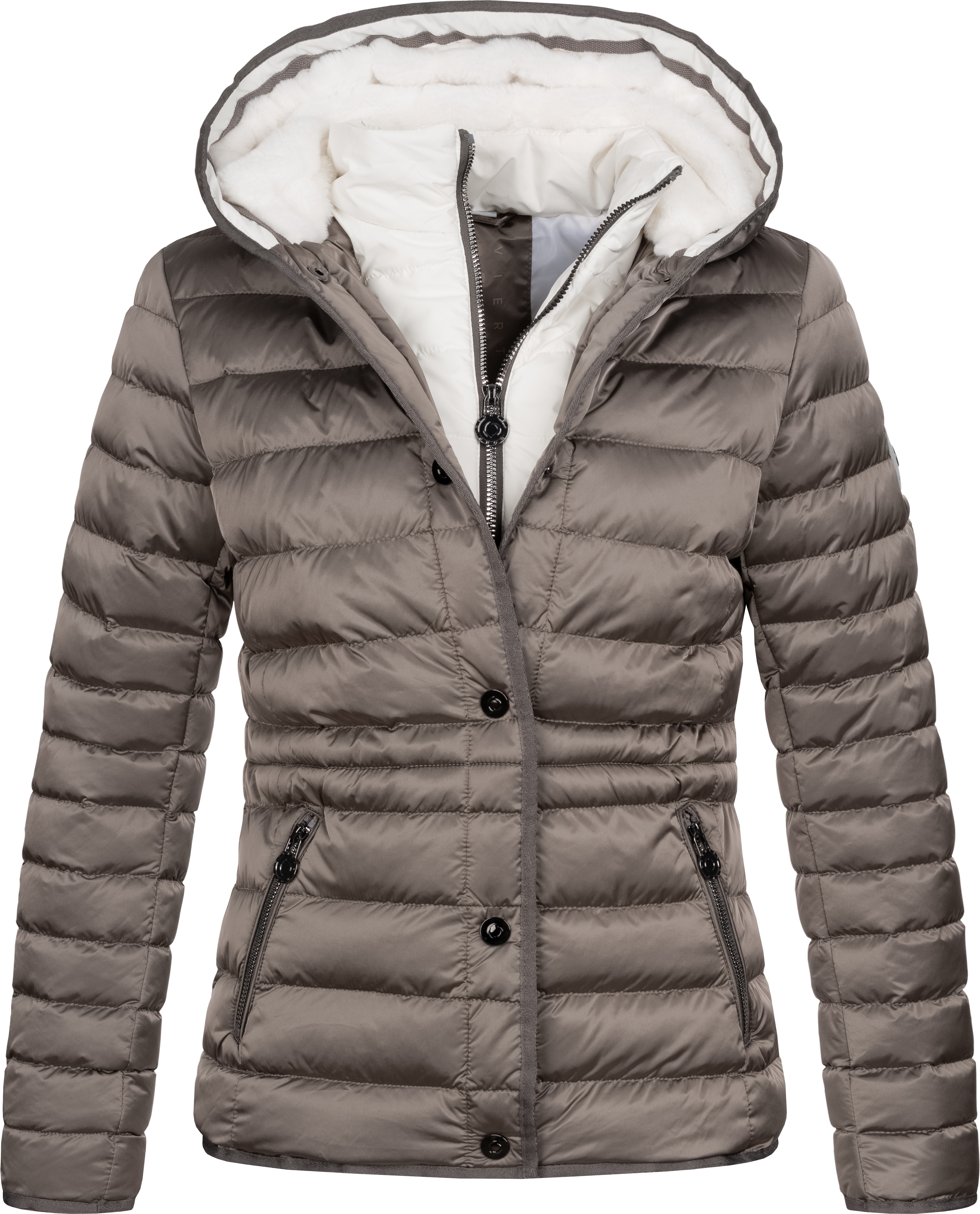 LPO Steppjacke "GILMOUR VAIL Women" mit Kapuze auch in Großen Größen erhältlich