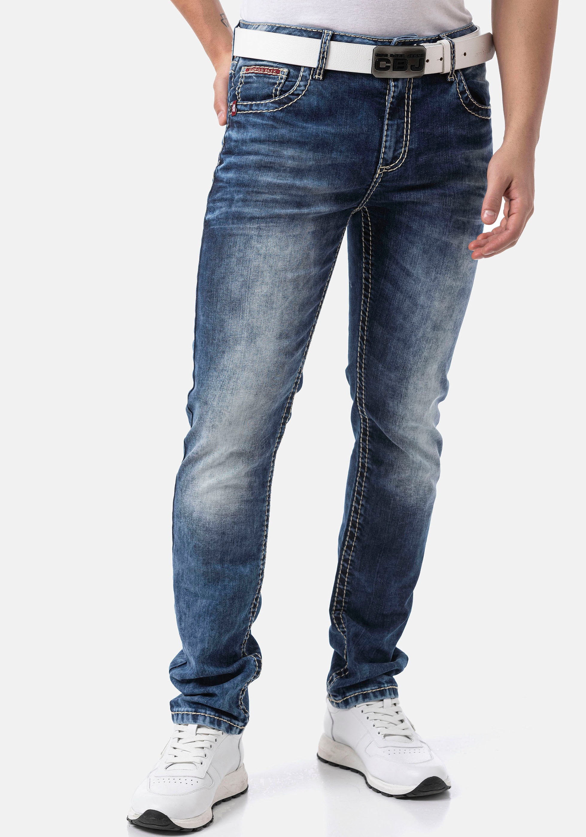 Thumbnail - Cipo & Baxx Slim-fit-Jeans