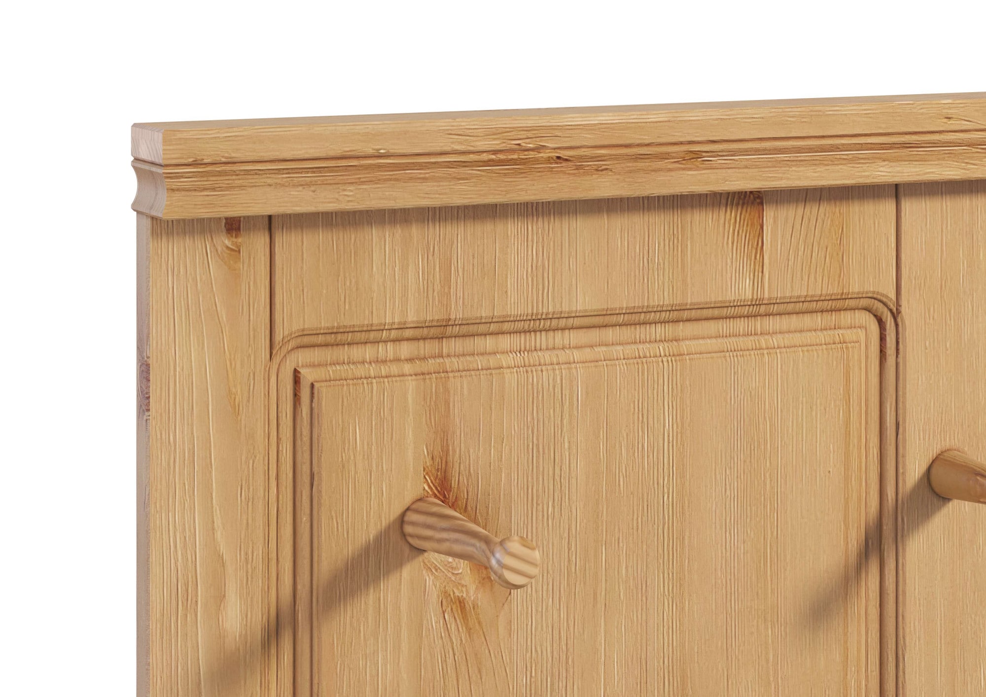 Home affaire Garderobenpaneel »Gotland«, aus massiver Kiefer, FSC®-zertifiziert, mit 6 Haken, 85 cm breit