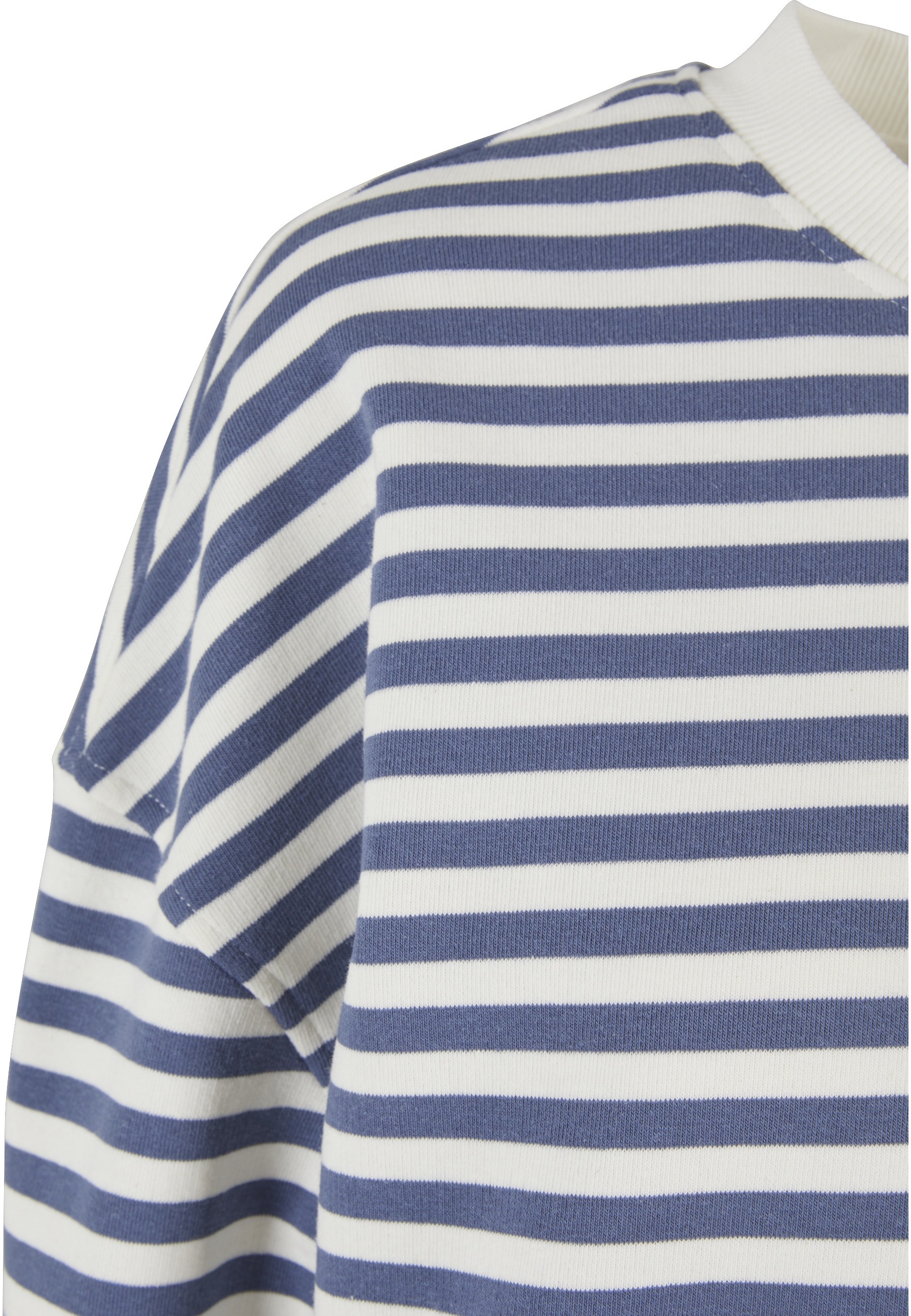 URBAN CLASSICS Sweater »Urban Classics Damen Ladies Oversized Striped Crewneck«
