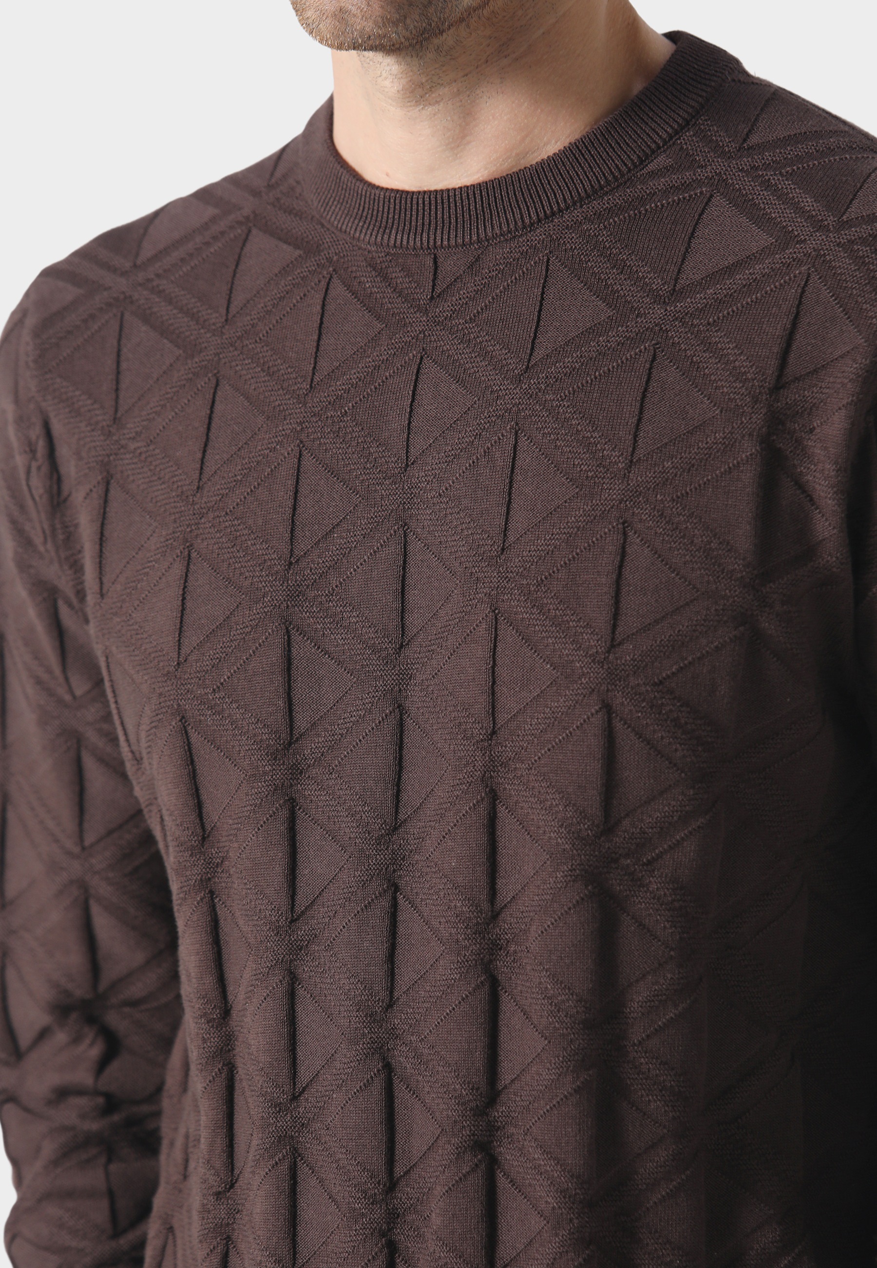 883Police Rundhalspullover »883 Police PLAINS KNITWEAR« 1