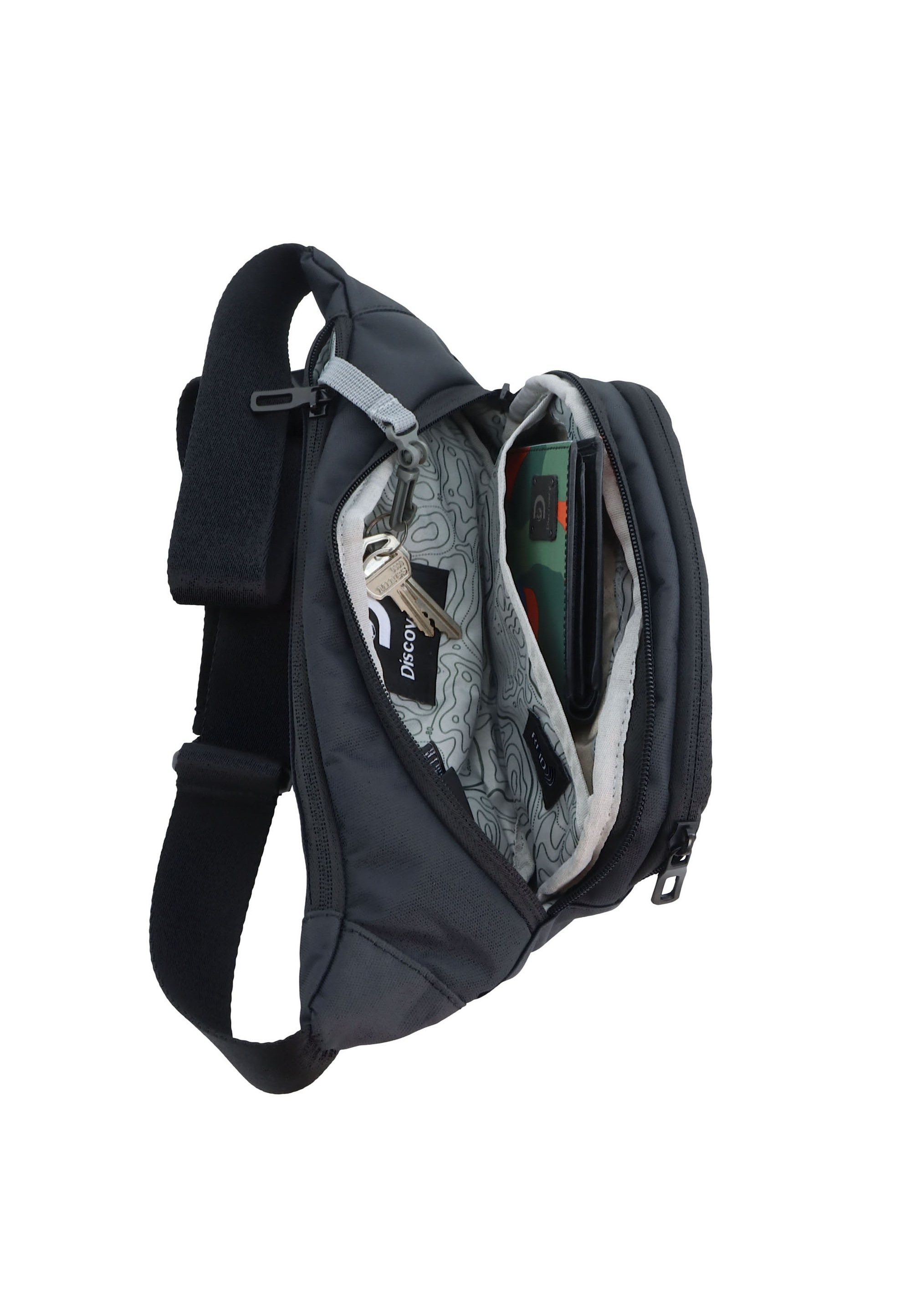 Discovery Gürteltasche »Downtown« aus recyceltem RPET-Polyester