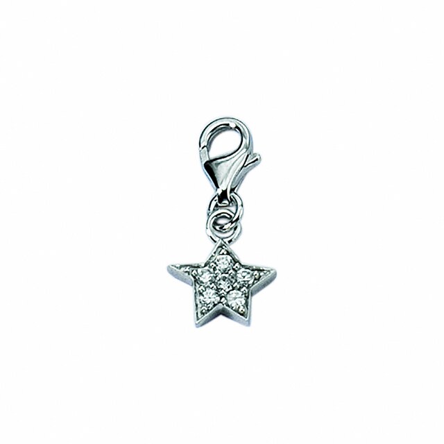 Adelia´s Kette ohne Anhänger »925 Silber Charms Anhänger Stern mit  Zirkonia«, Schmuckset - Set mit Halskette kaufen | BAUR
