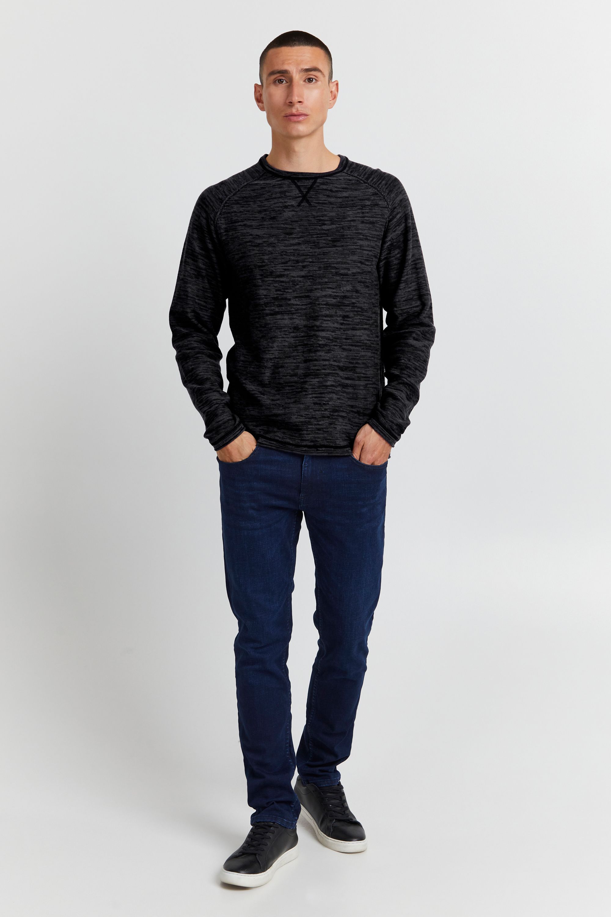 Thumbnail - Blend Strickpullover "PHPullover" Stilvoller Feinstrick-Pullover mit Rundhalsausschnitt