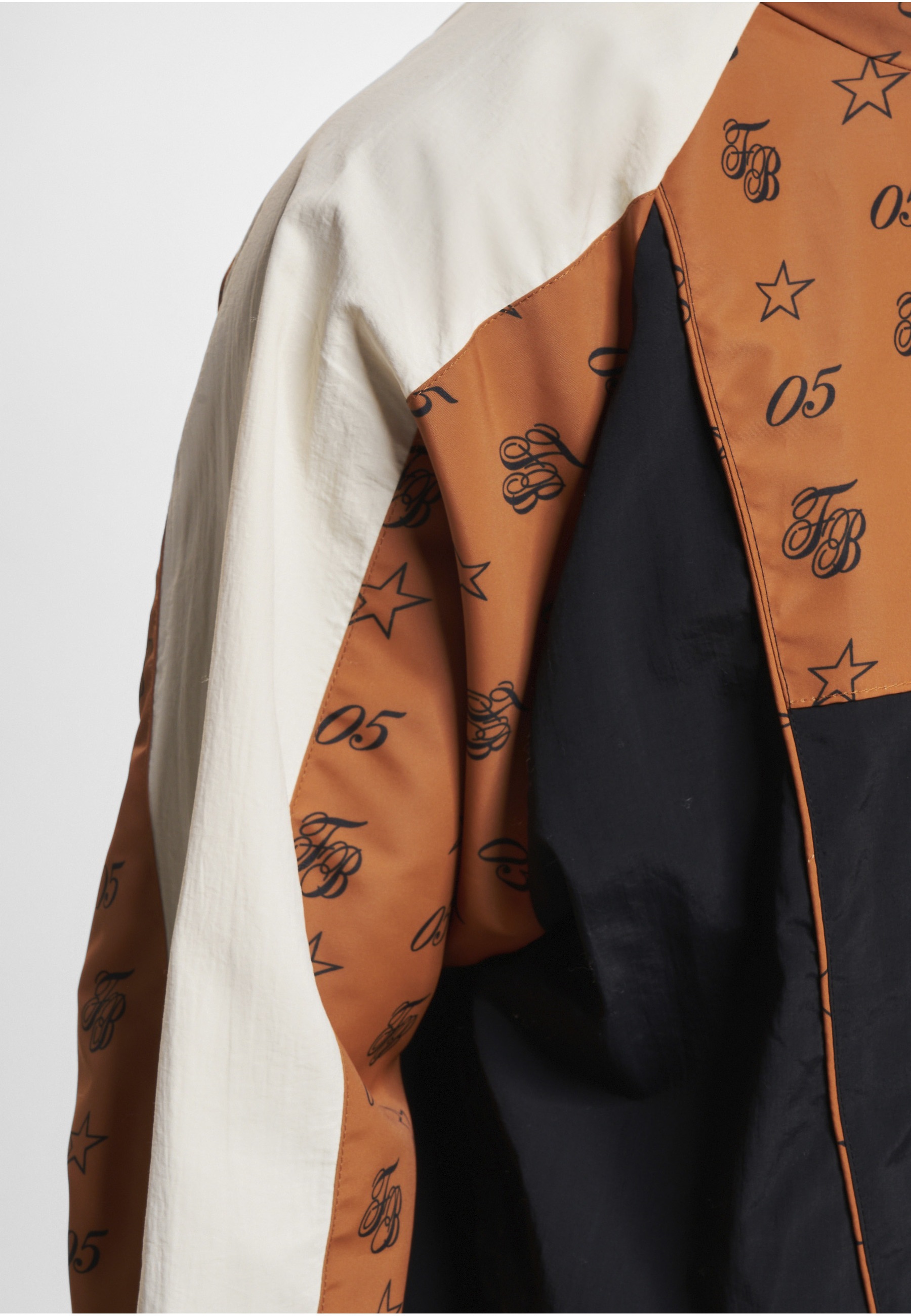 Fubu Trainingsjacke »Fubu Herren FM234-013-2 FUBU FB Initials Aop Block Track Jacket« 1 Stk. tlg. ohne Kapuze