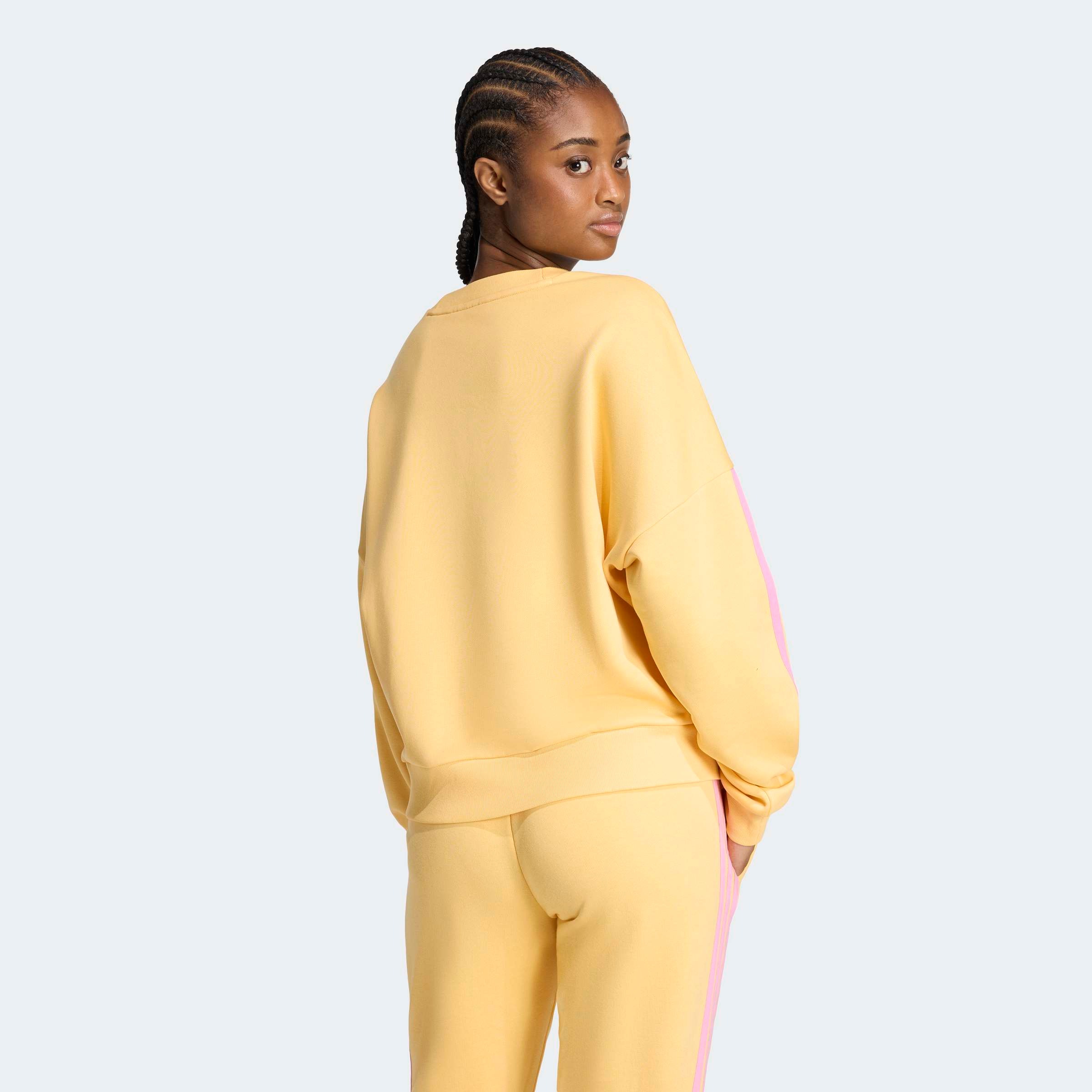 adidas Sportswear Sweatshirt "ESSENTIALS 3-STREIFEN FRENCH TERRY" günstig online kaufen