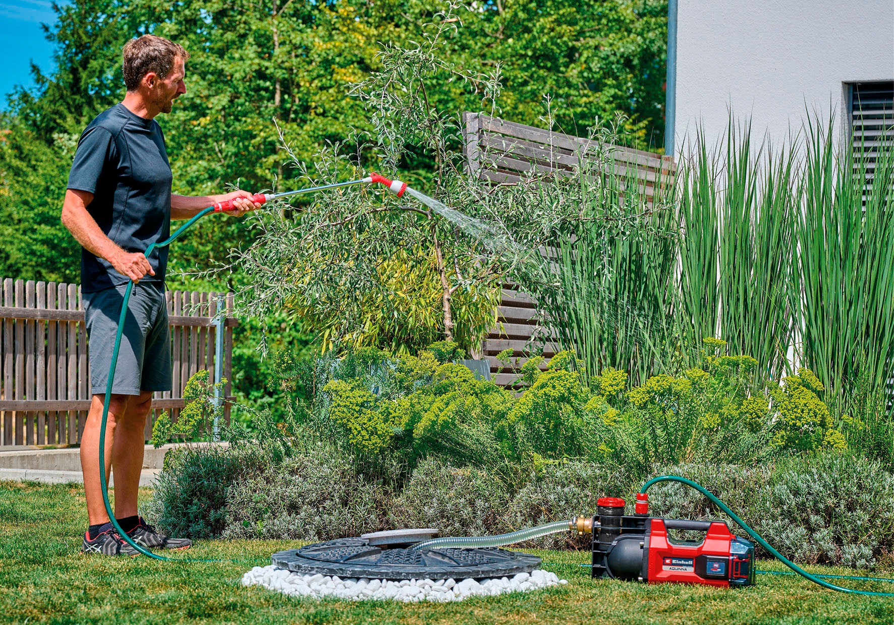 Einhell Akku-Gartenpumpe »AQUINNA 36/34« ohne Akku und Ladegerät