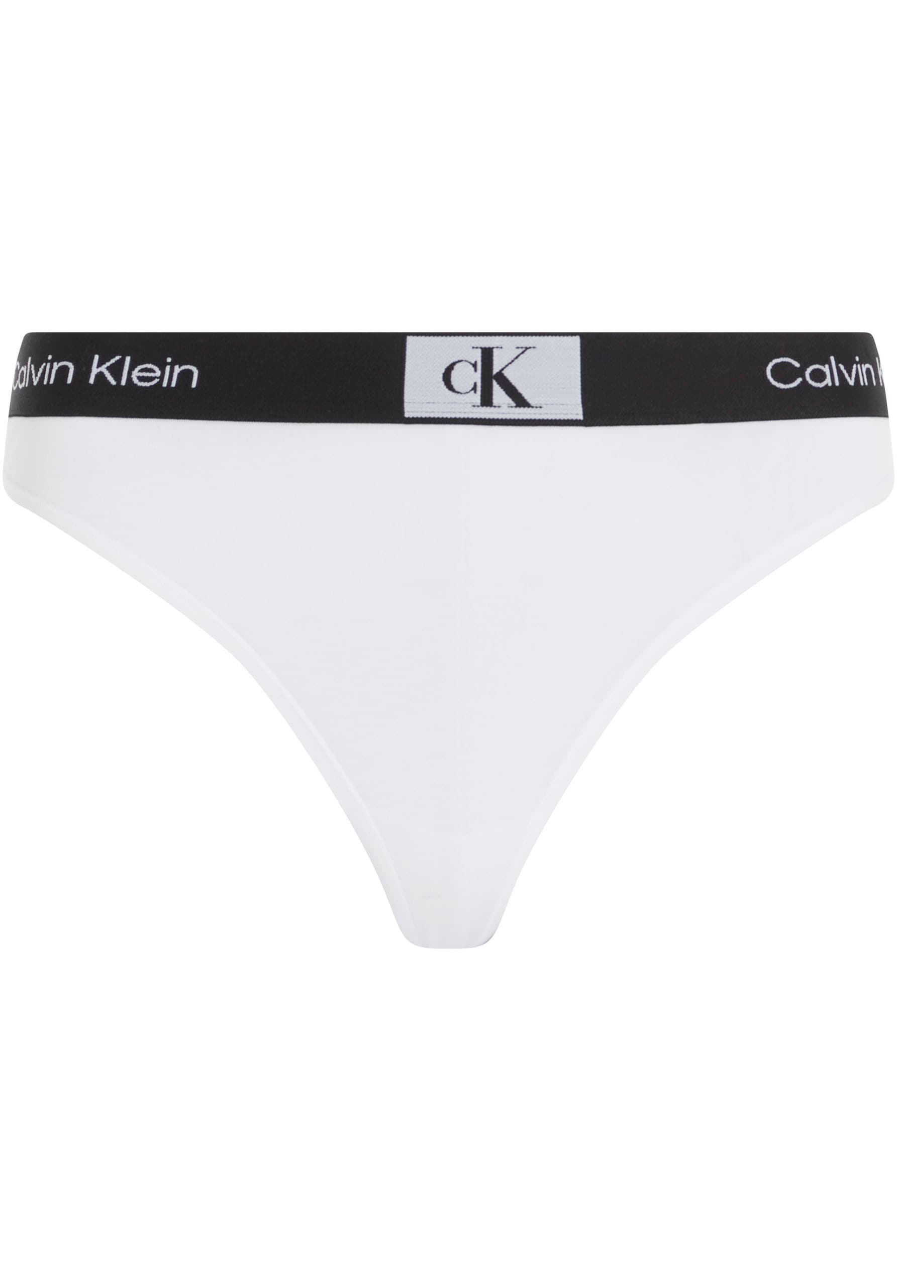 Calvin Klein Underwear String »MODERN THONG«, mit Alloverprint