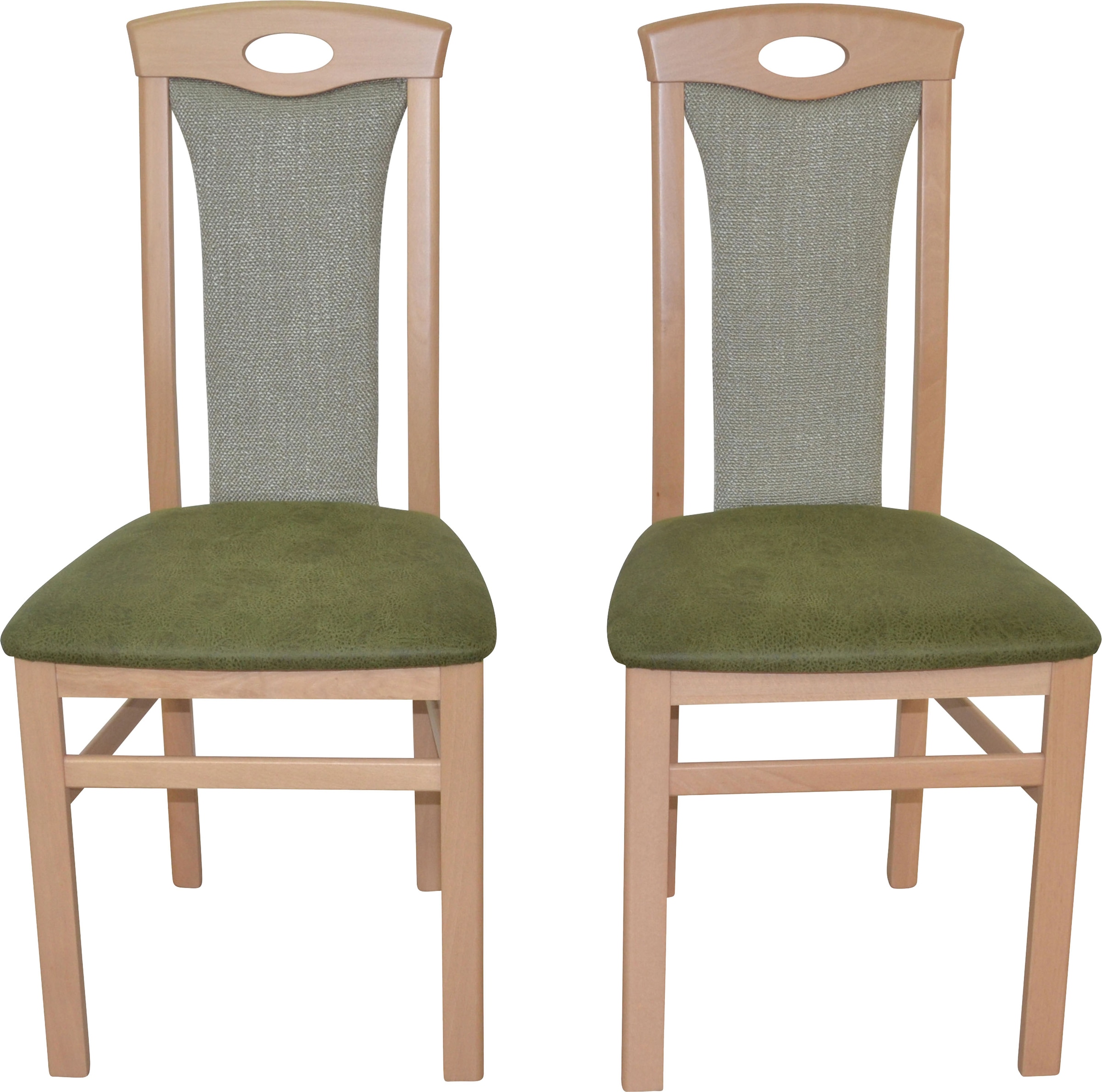 HOFMANN LIVING AND MORE Essgruppe »4tlg. Eckbankgruppe« Spar-Set, 4tlg. Eckbankgruppe, 4 Stk. tlg. Stühle montiert