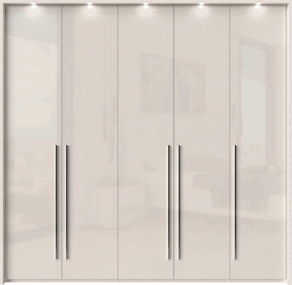 Places of Style Kleiderschrank "Piano, inklusive Rahmen und Beleuchtung, so günstig online kaufen