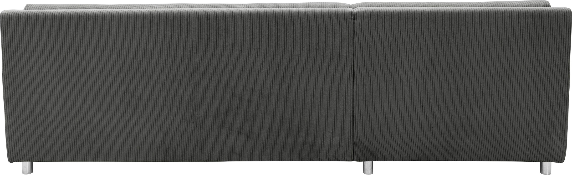 DOMO collection Ecksofa Treviso, wahlweise mit Bettfunktion, incl. Zierkissen