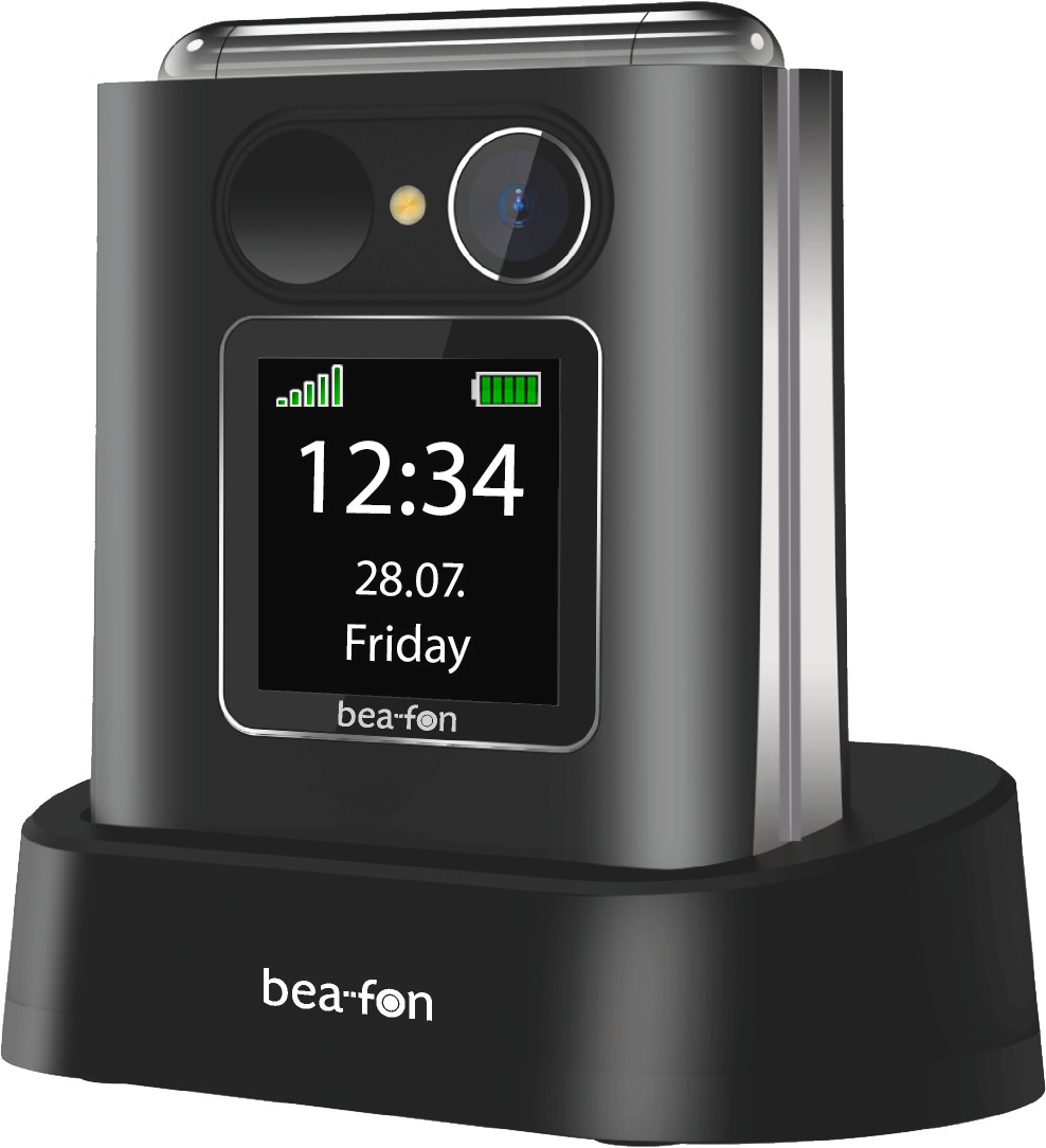 AGM by Beafon Klapphandy »Fold 10 LTE«, Schwarz