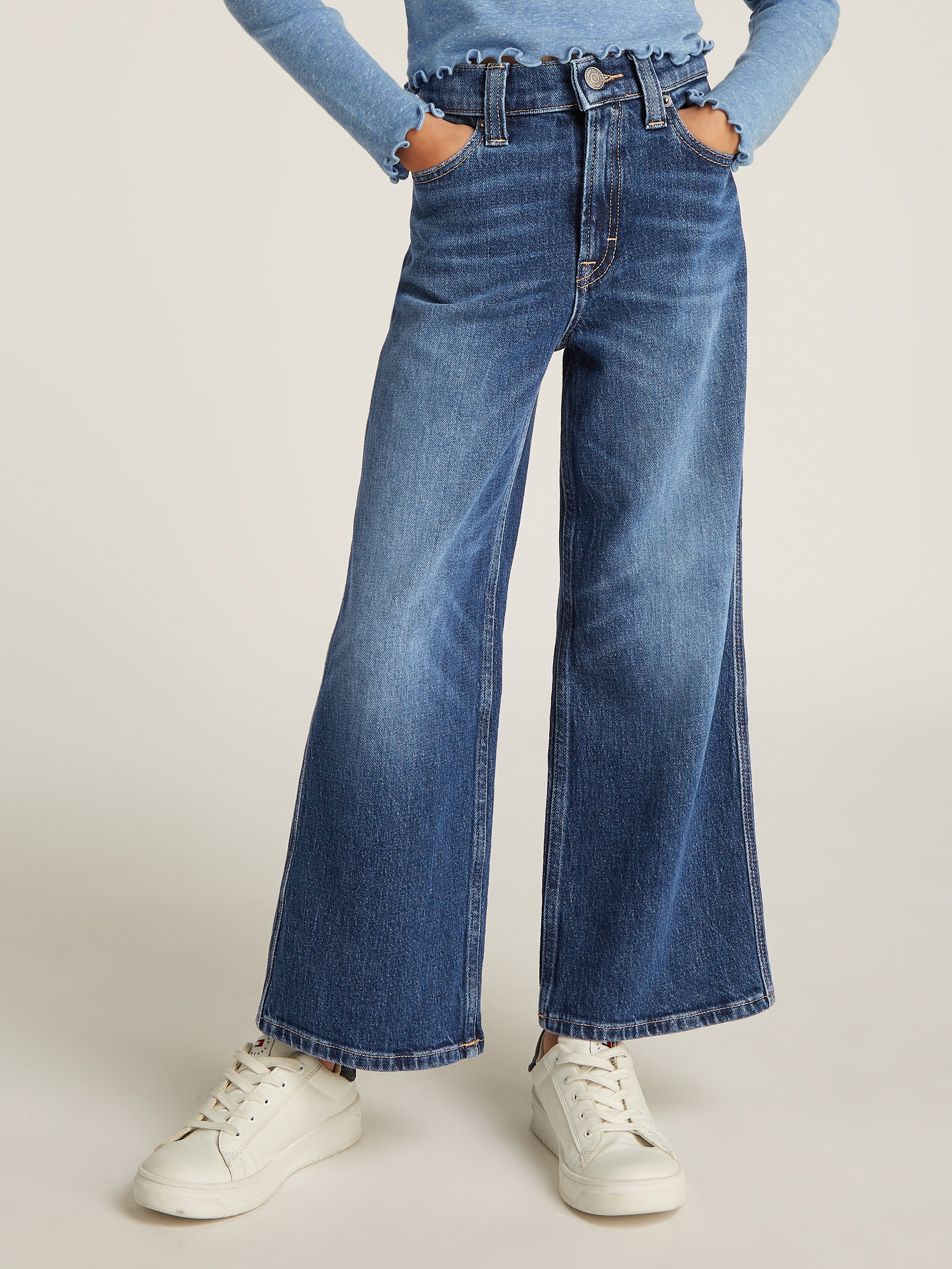 Tommy Hilfiger "MABEL DARK WASH" mit Logostickereien