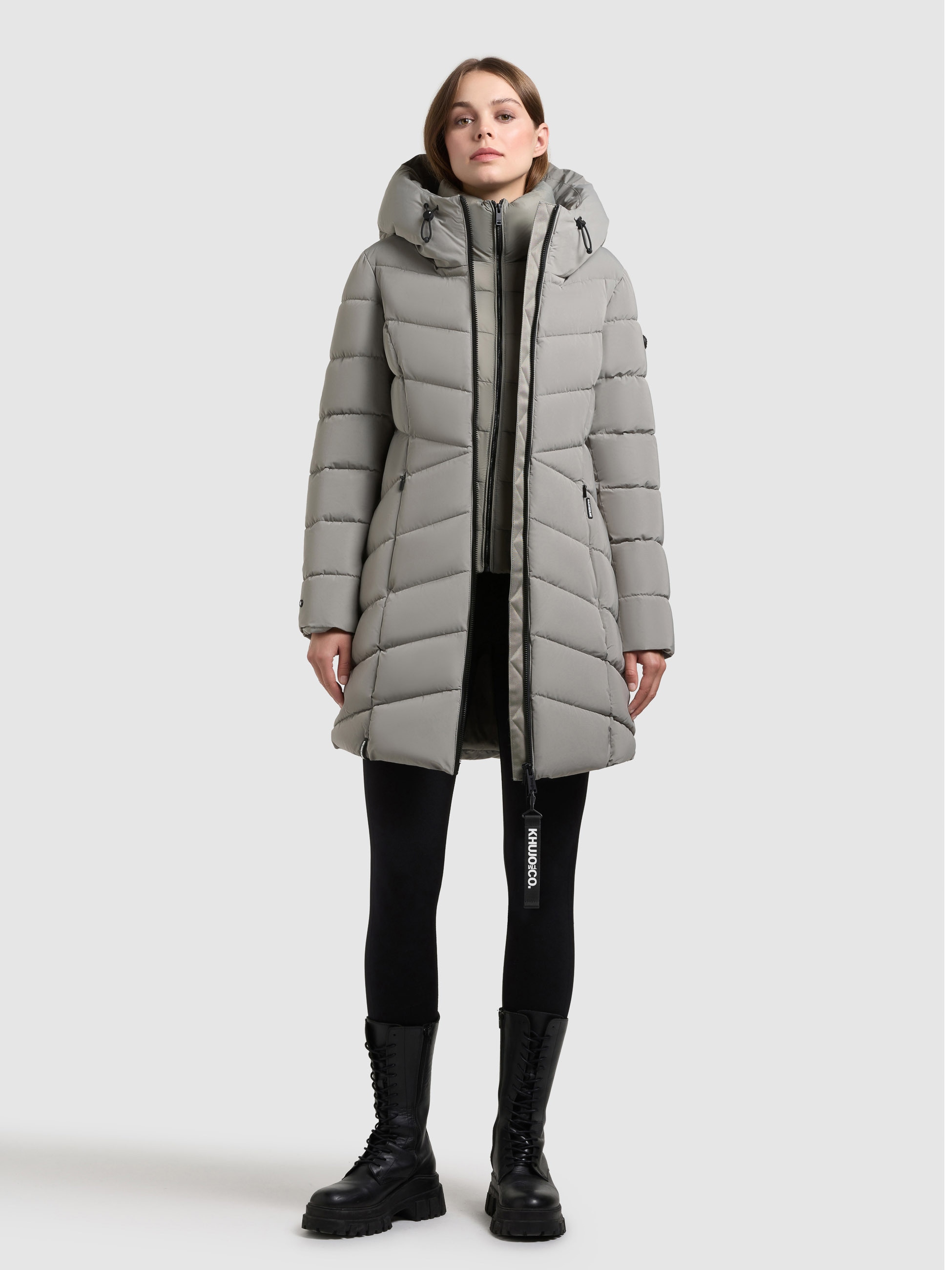 khujo Steppmantel "DIER 2IN1 (EINSATZ HERAUSNEHMBAR)" günstig online kaufen
