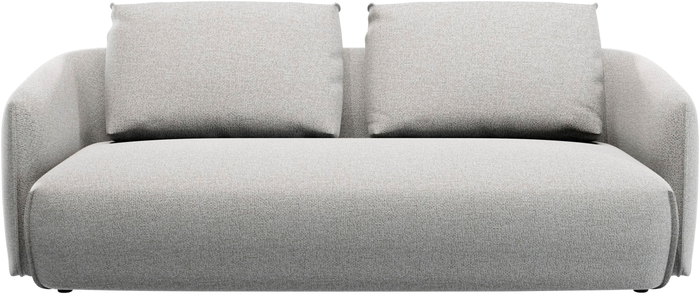 Guido Maria Kretschmer Home&Living 3-Sitzer »Shawn Designsofa mit elegant geschwungen Armlehnen, bequem«, organischer Form, mit hochwertigem Bezug