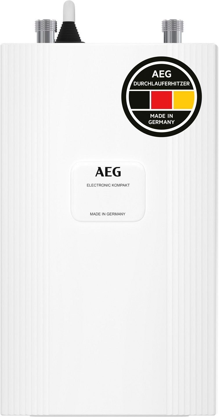 AEG Haustechnik Kompakt-Durchlauferhitzer "DDLE Kompakt 11/13 kW, umschaltbar für die Küche" kompakt, ideal für unter die Küchenspüle