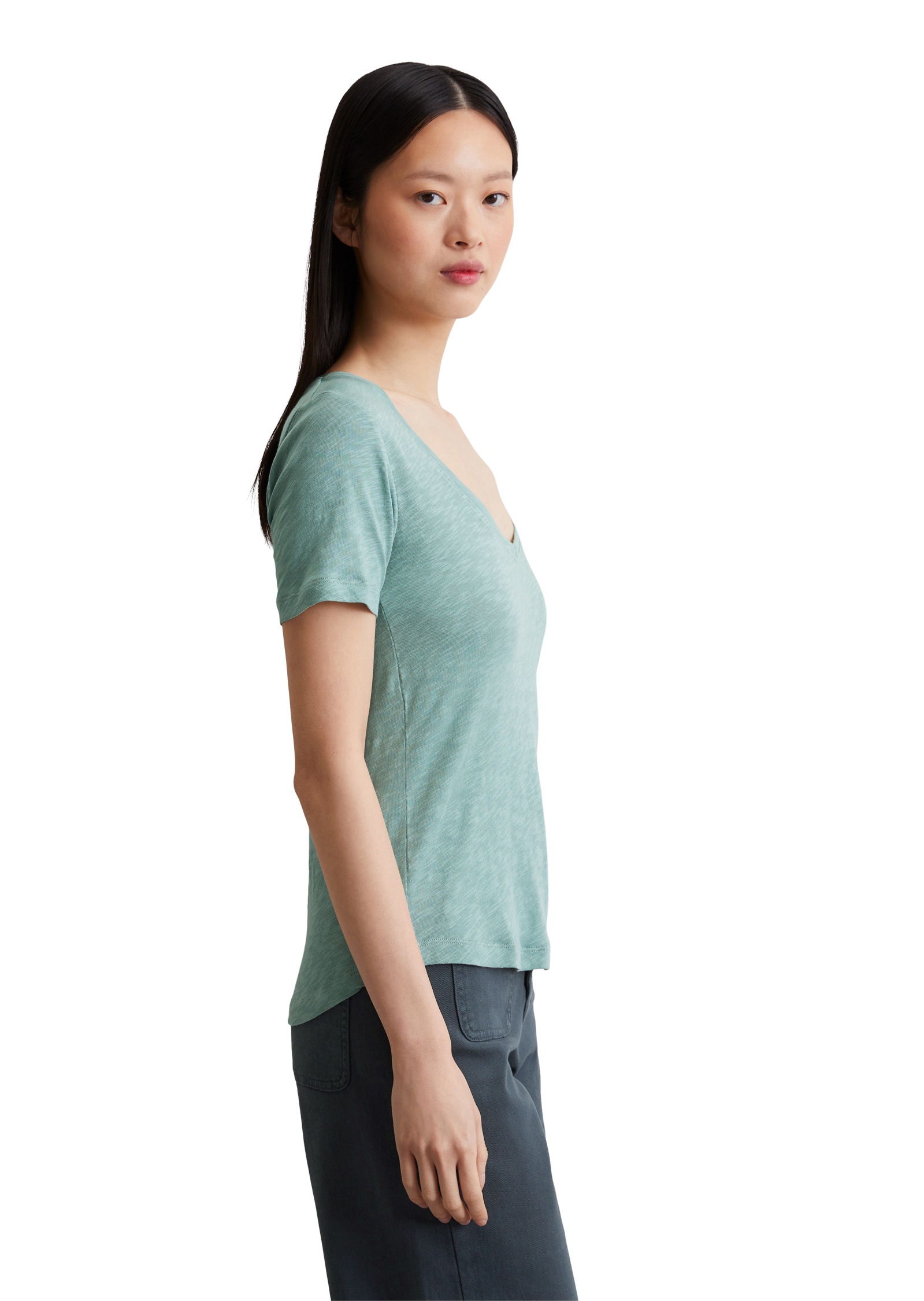 Marc O'Polo T-Shirt »aus Organic Cotton Slub Jersey«