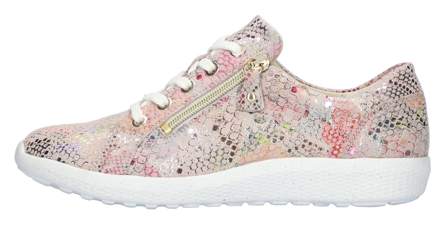 Waldläufer Schnürschuh »K-IRA«, Halbschuh, Komfortschuh mit farbenfrohem Druck, Schuhweite K