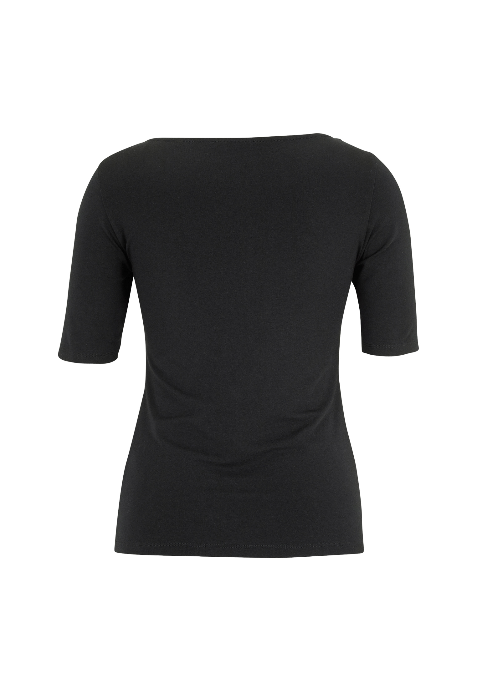 Zero Kurzarmshirt »zero Modalshirt mit U-Bootausschnitt«, (1 tlg.), Plain/ohne Details