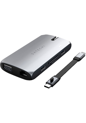 USB-Adapter »USB-C On-the-Go Multiport Adapter«, USB-C zu HDMI-VGA-USB Typ A-USB Typ...