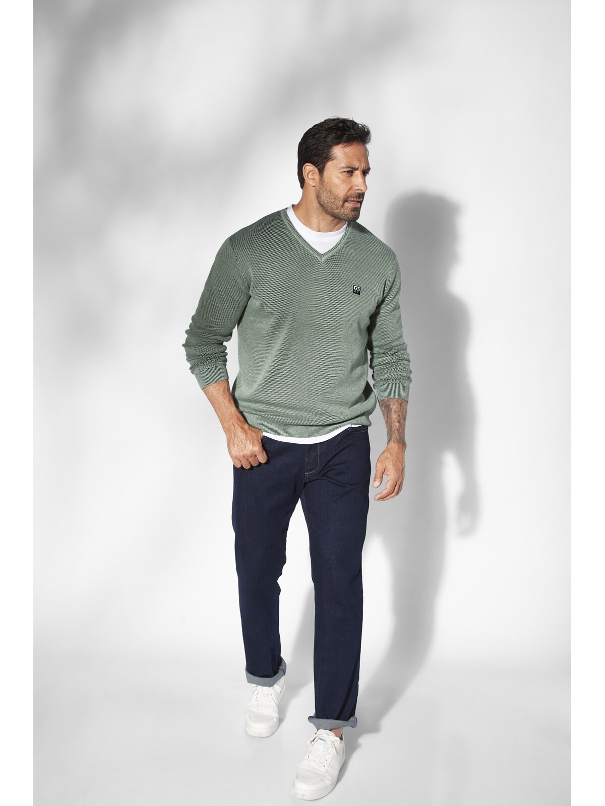 Jan Vanderstorm Strickpullover »Pullover KEIMO«, (1 tlg.)