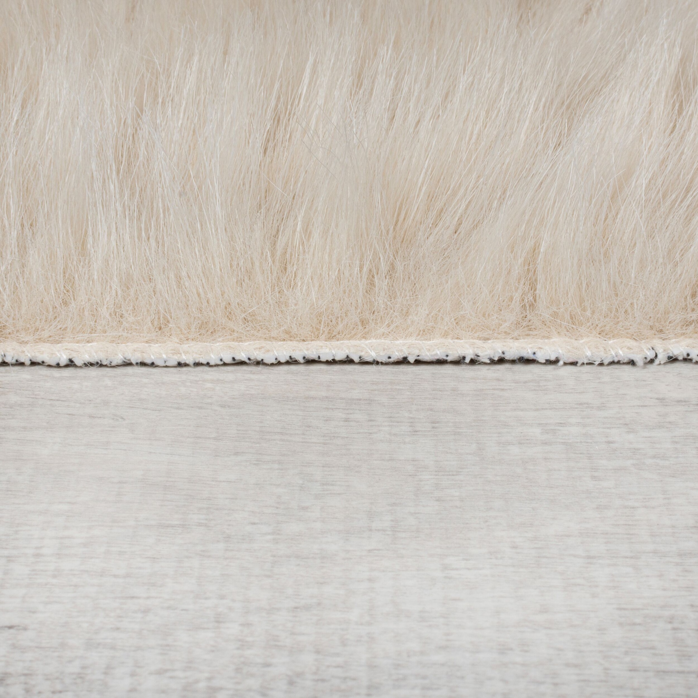 FLAIR RUGS Hochflor-Teppich "Waffle Faux Fur" rechteckig 35 mm Höhe Waffelm günstig online kaufen