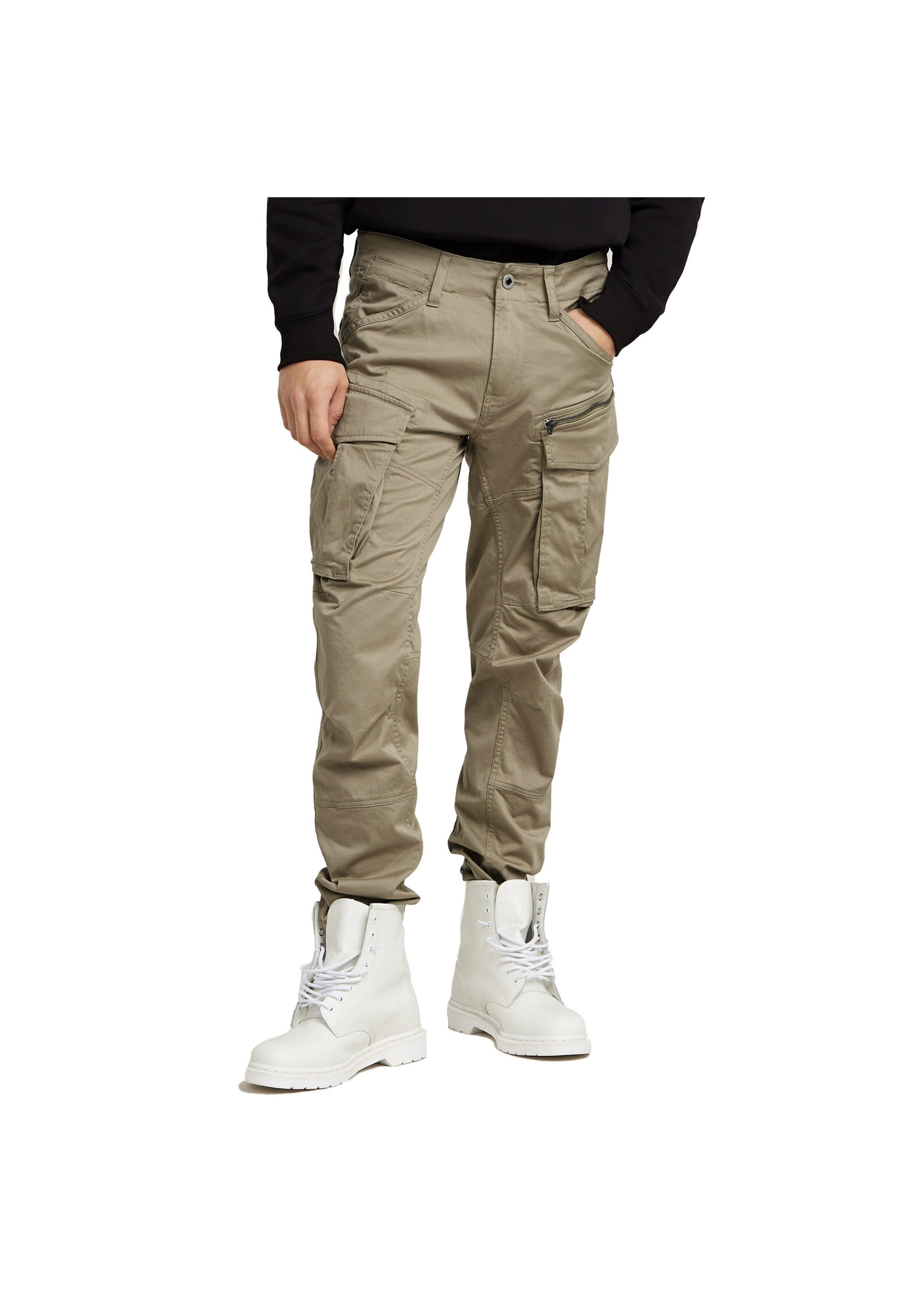 G-Star Herren Cargo Hose ROVIC ZIP 3D STRAIGHT TAPERED - Beige - Dune günstig online kaufen