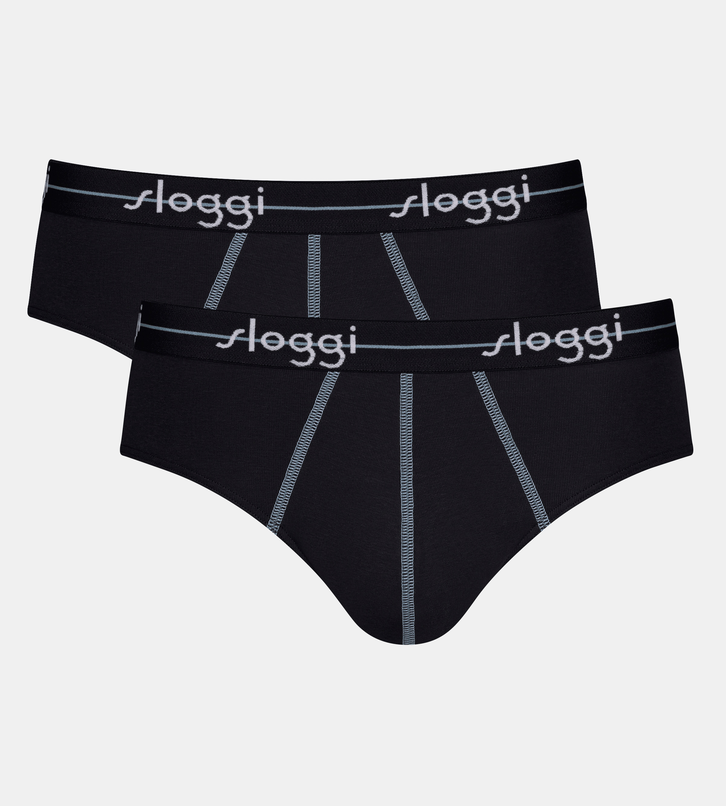 sloggi Midislip "men Start" sportliche geschnitten, ohne Eingriff, Cotton-Mix