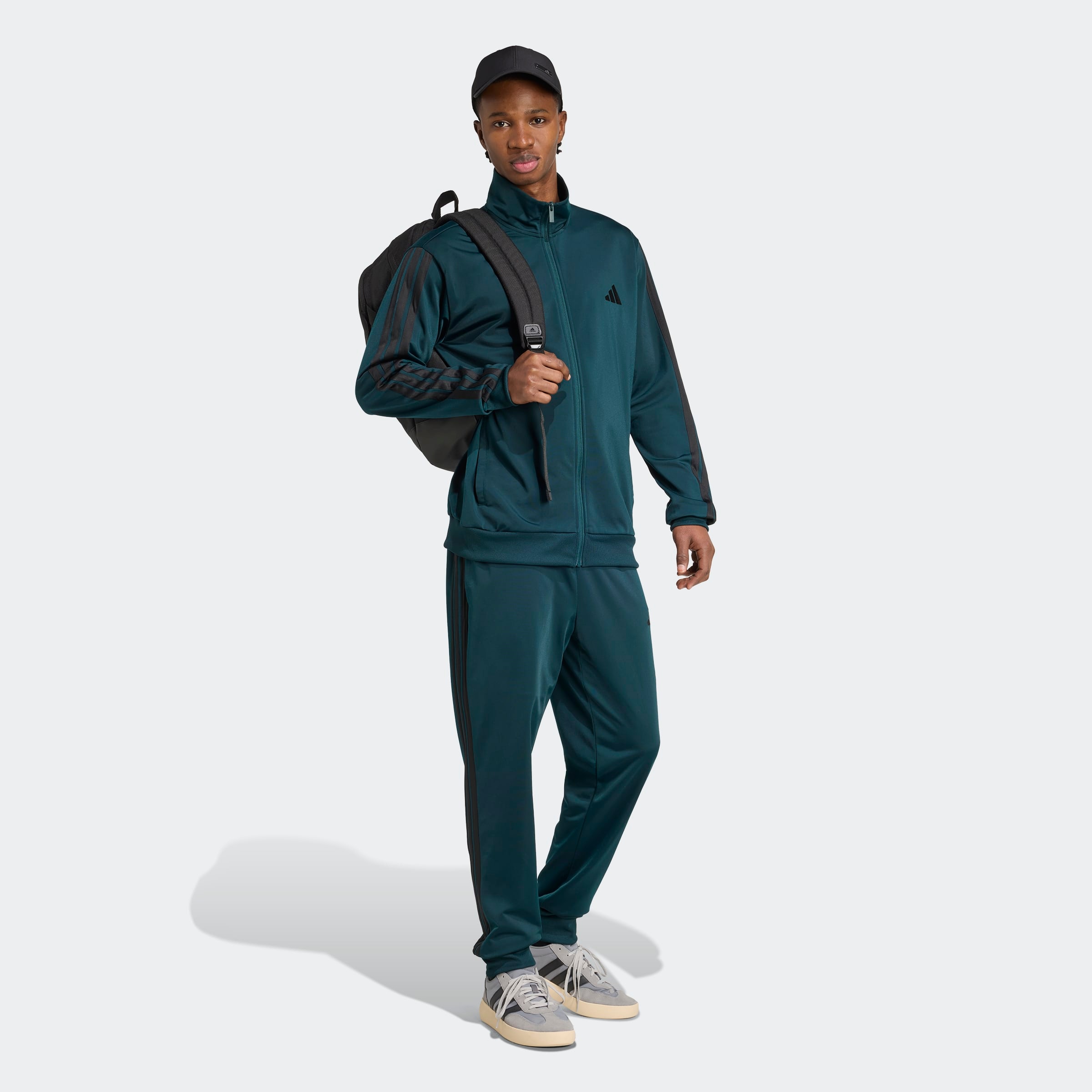 adidas Sportswear Trainingsanzug »M 3S TR TT TS«, (2 tlg.), Basic 3-Streifen Trikot