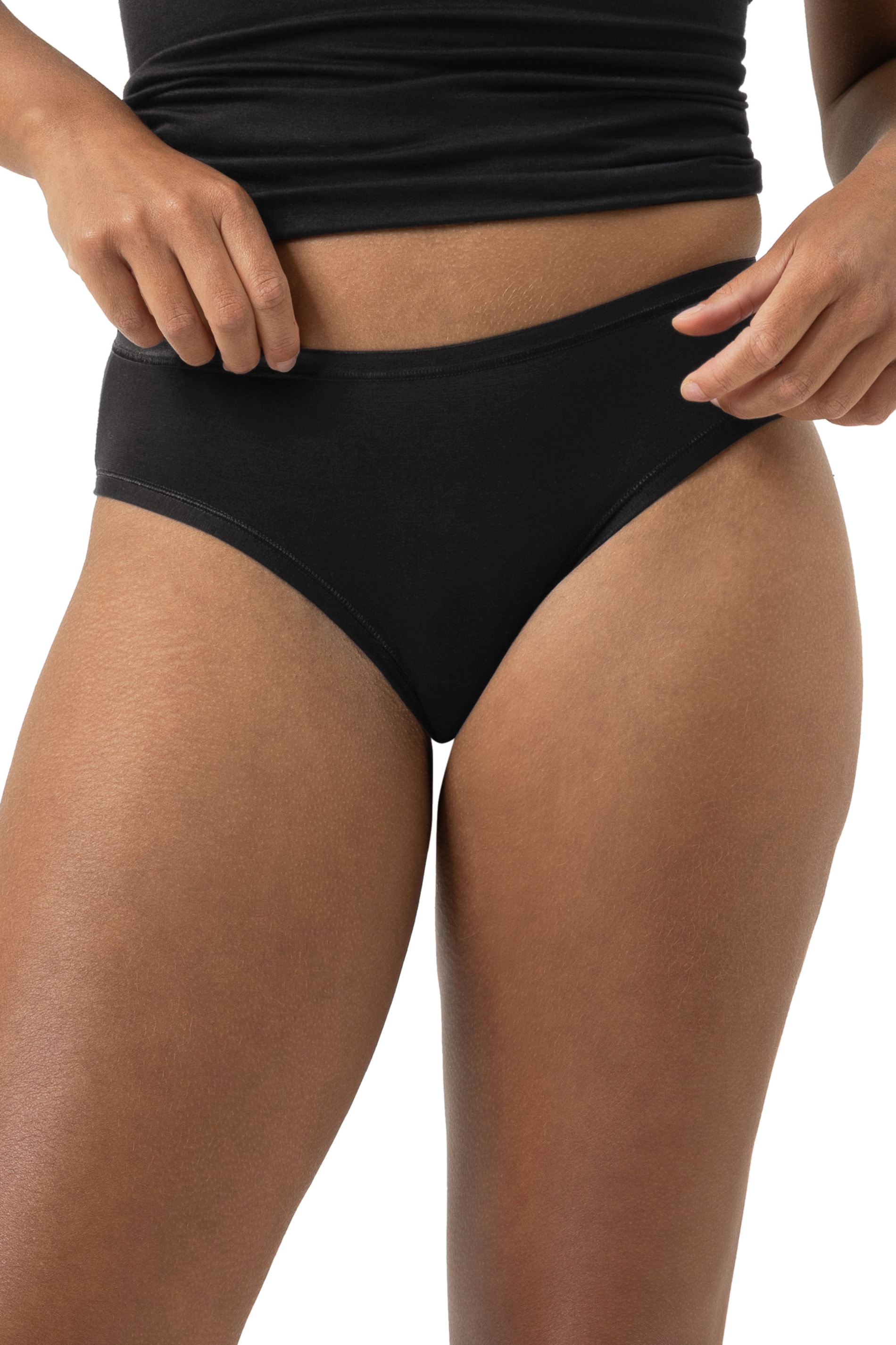 Mey Hipster "Modal Pure" tiefer, hüftiger Sitz, elastisch, glänzende Detail günstig online kaufen