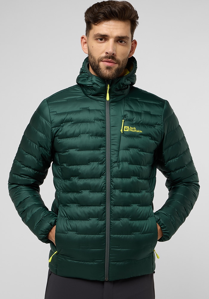 Jack Wolfskin Daunenjacke "PASSAMANI DOWN HOODY M", mit Kapuze