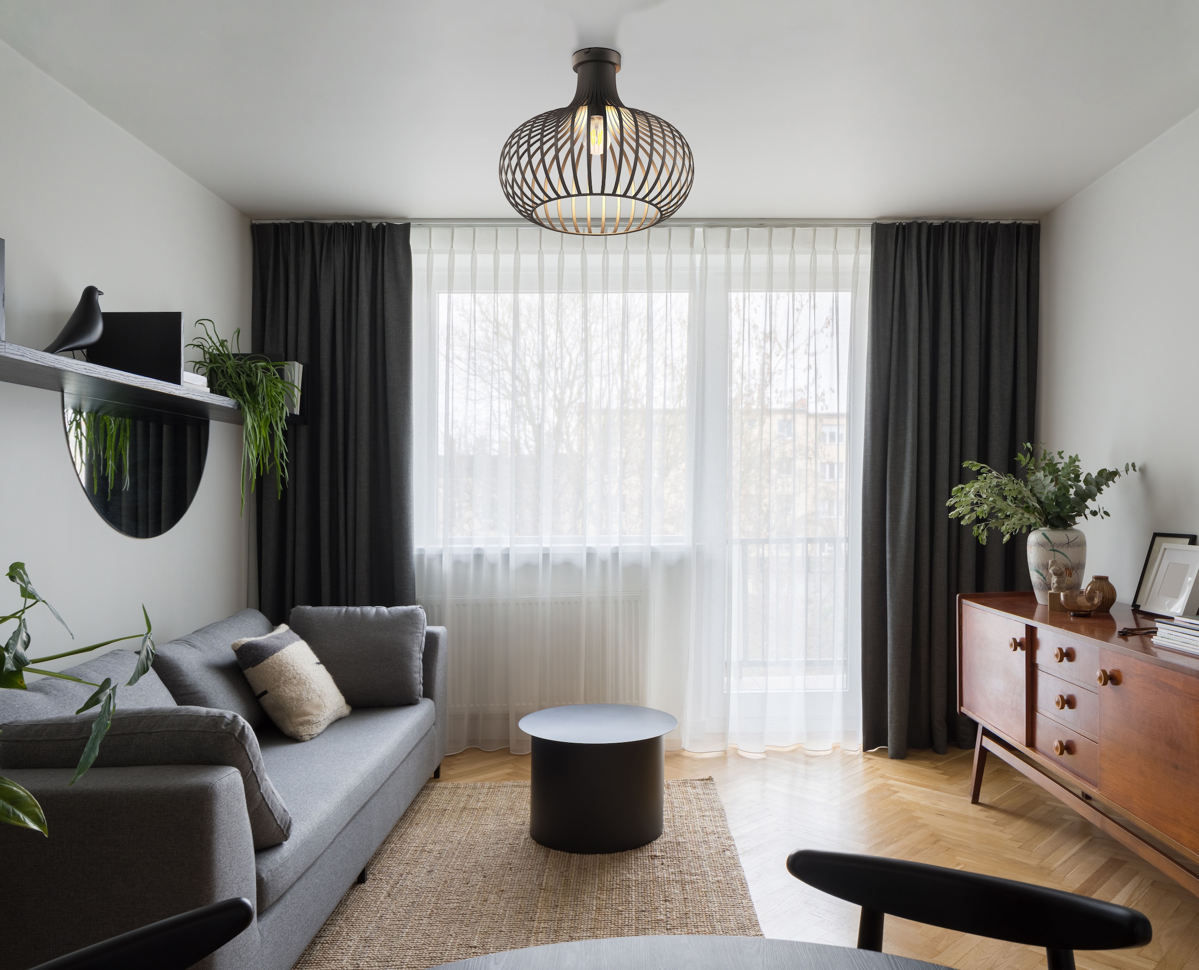 NOWA Deckenleuchte »MATEO«, Leuchtmittel E27 | ohne Leuchtmittel, Deckenlampe/rund/Wohnzimmer/Schlafzimmer/modern