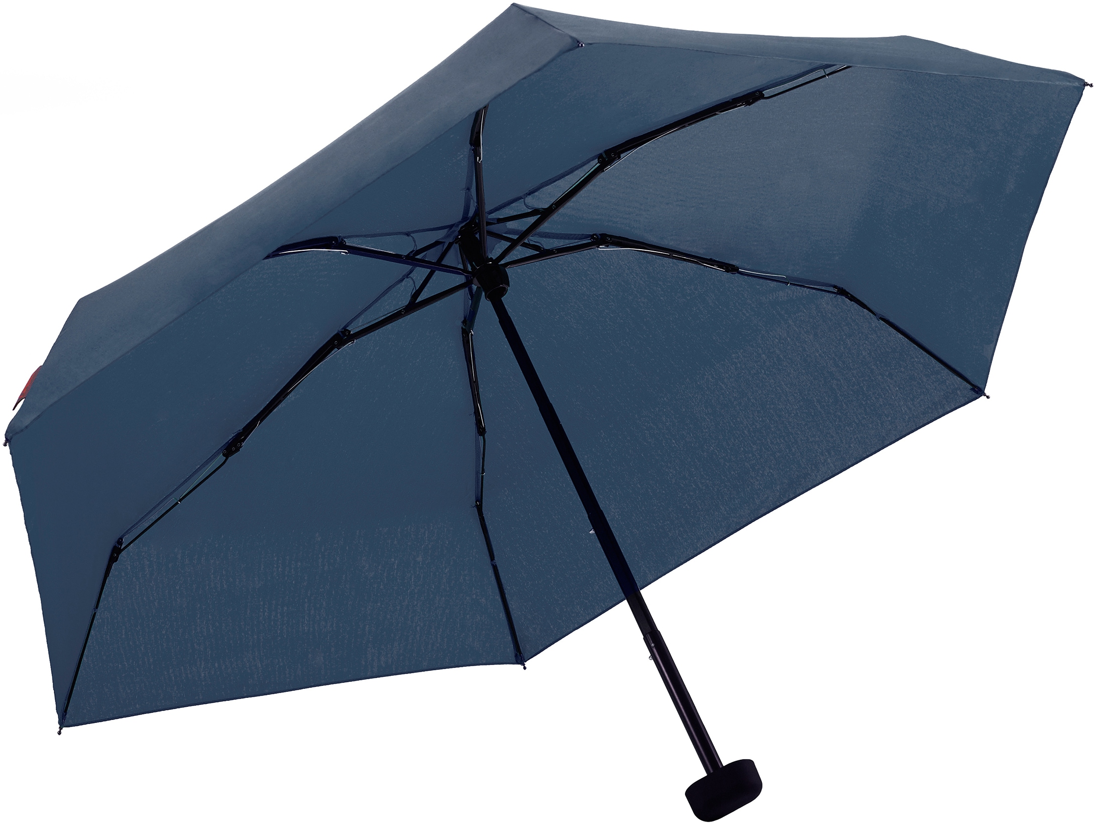 EuroSCHIRM® Taschenregenschirm »Dainty, marineblau«, extra | flach BAUR kurz bestellen und