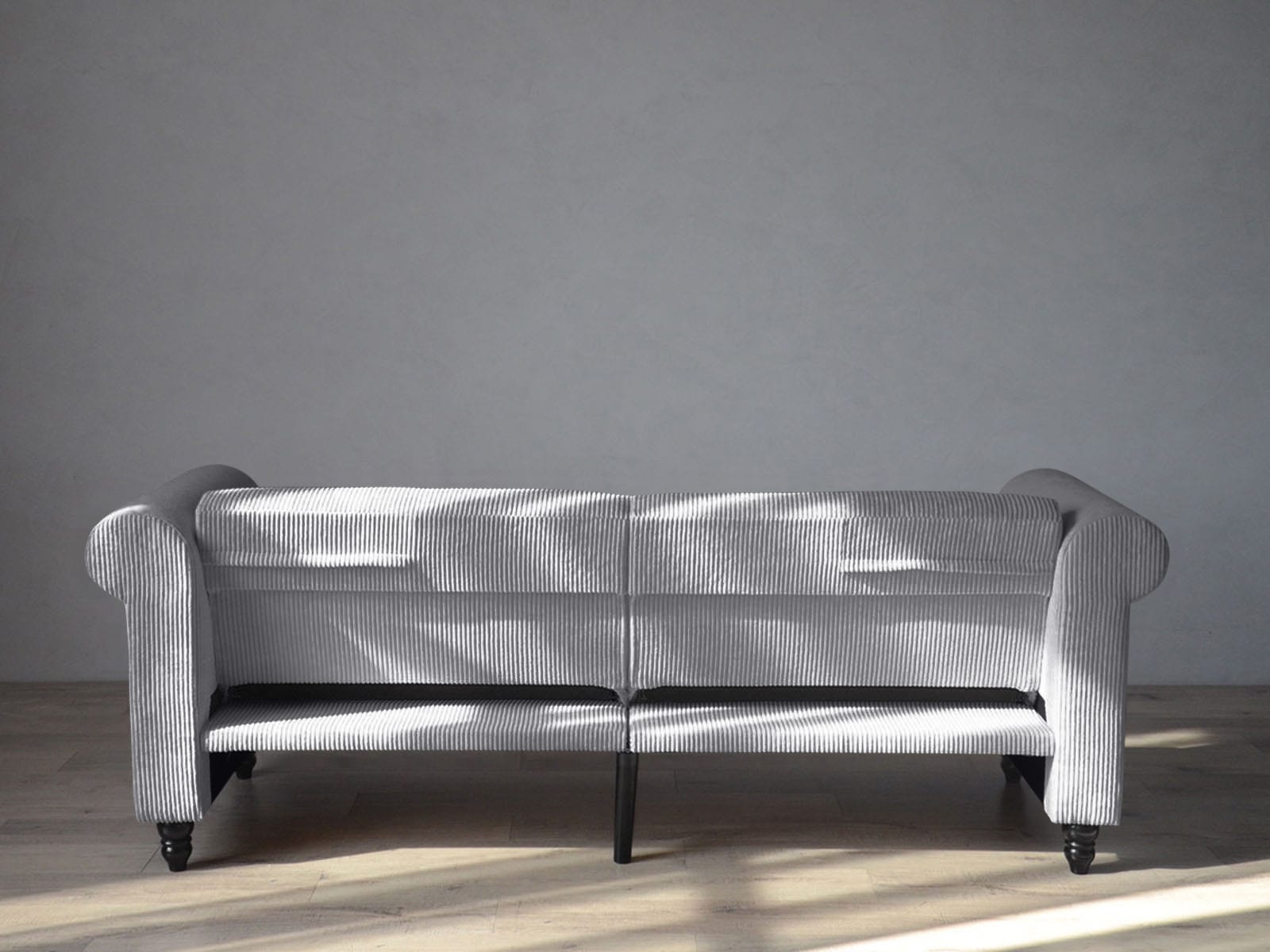 Dorel Home 3-Sitzer »Felix II, Schlafsofa 236cm, (Liegefläche 108x190cm), Rückenlehne«, 3-fach verstellbar, Sitzhöhe 46 cm, Cord
