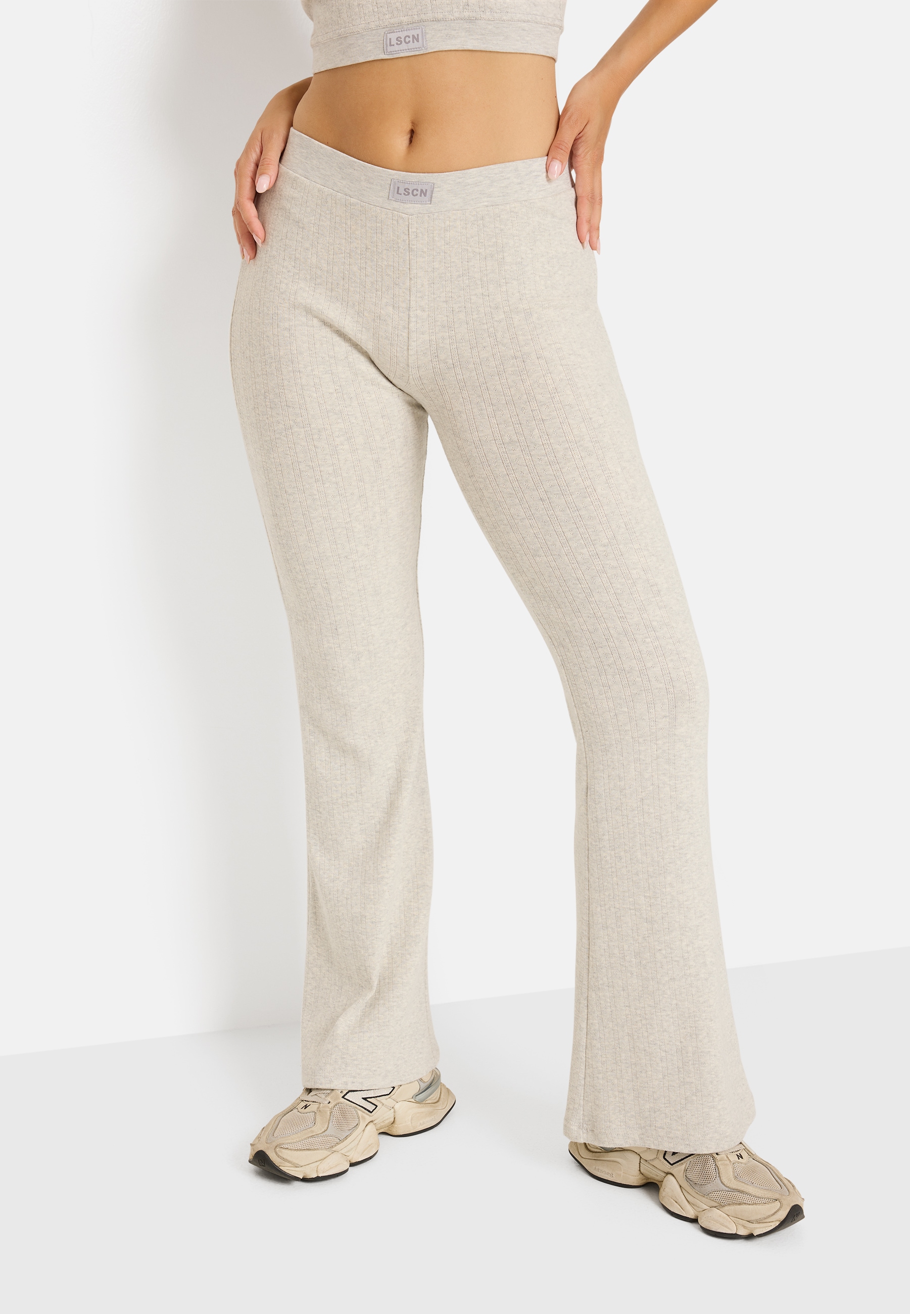 LSCN by LASCANA Jazzpants mit Logo Label am Bündchen