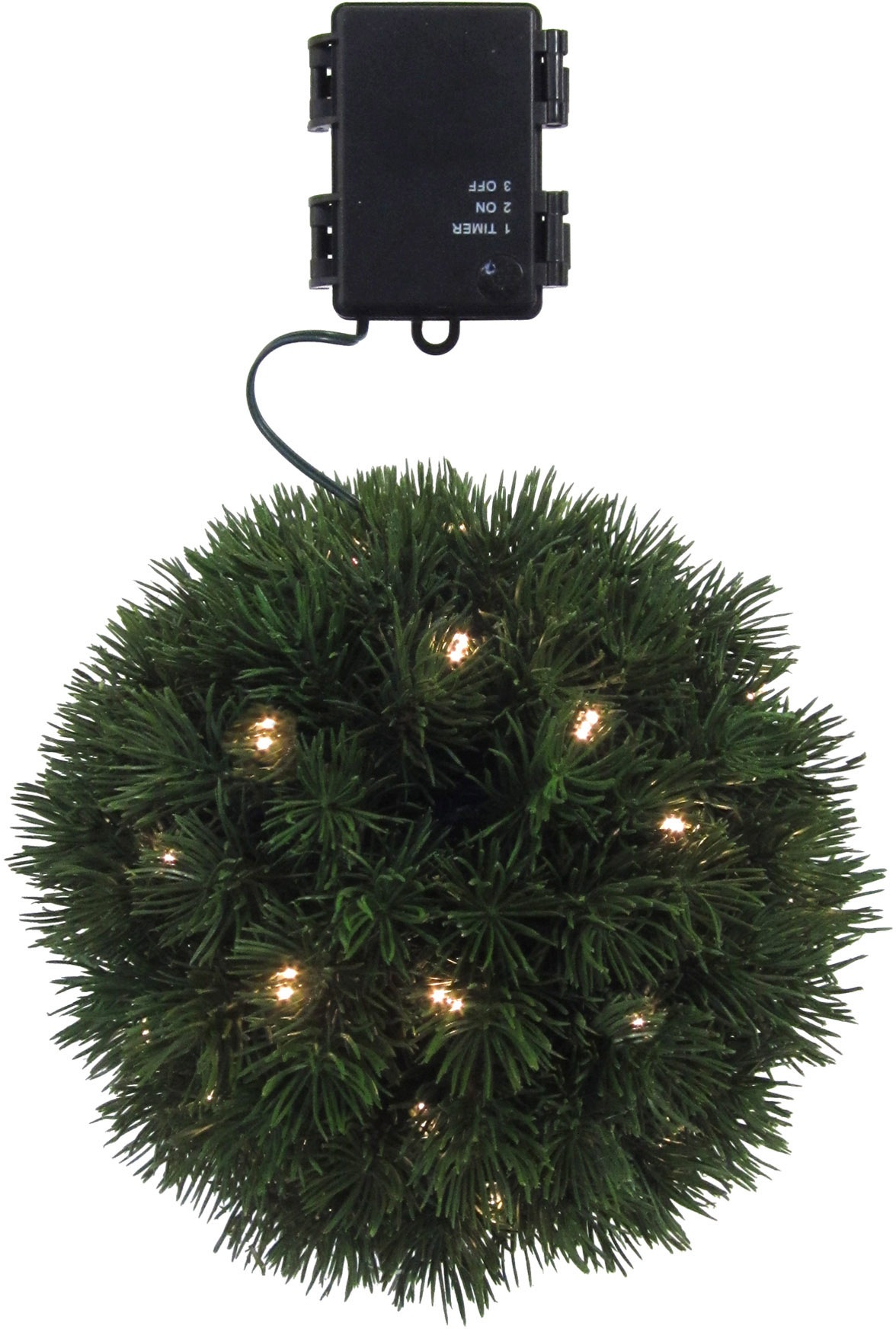 Creativ green Dekokugel "Weihnachtsdeko aussen", mit zahlreichen Tannenspit günstig online kaufen