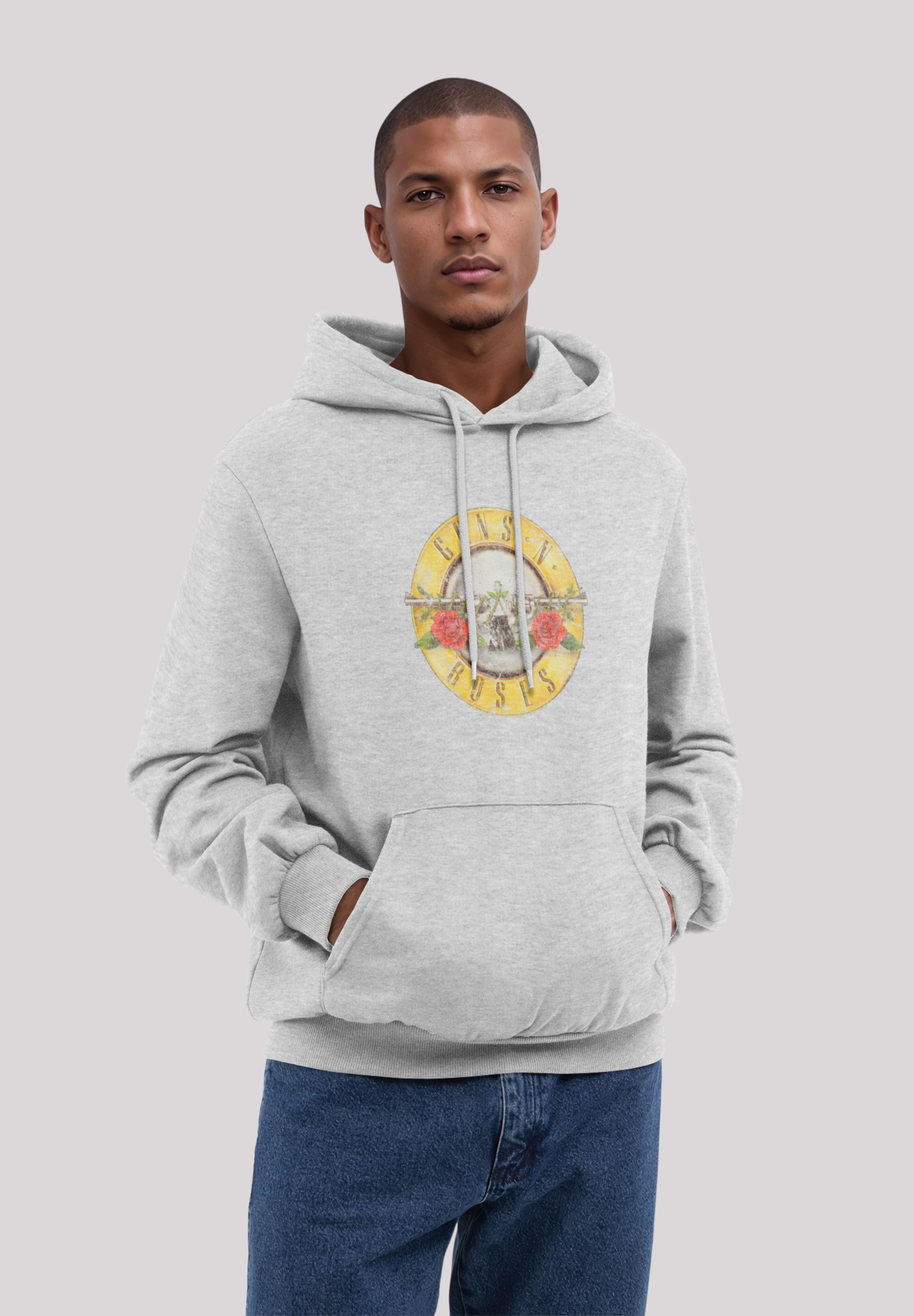 F4NT4STIC Kapuzenpullover "Guns n Roses Vintage Bullet Logo", Premium Quali günstig online kaufen