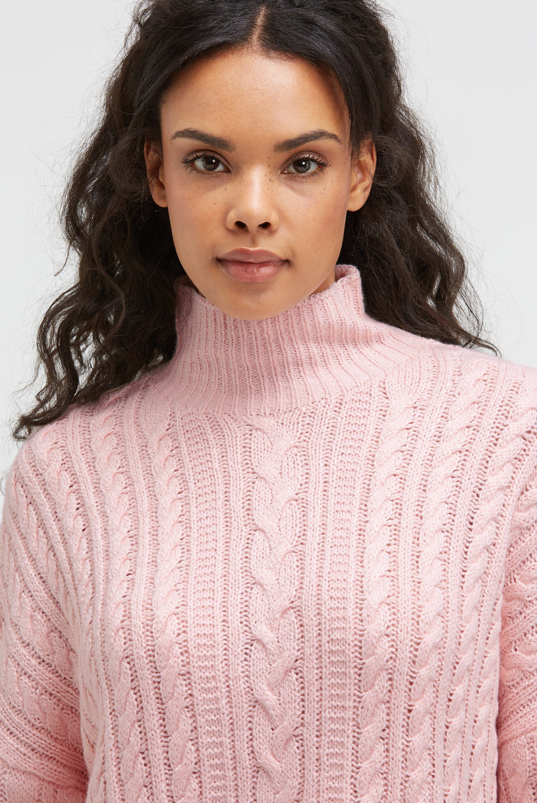 SOCCX Rundhalspullover mit Seitenschlitze