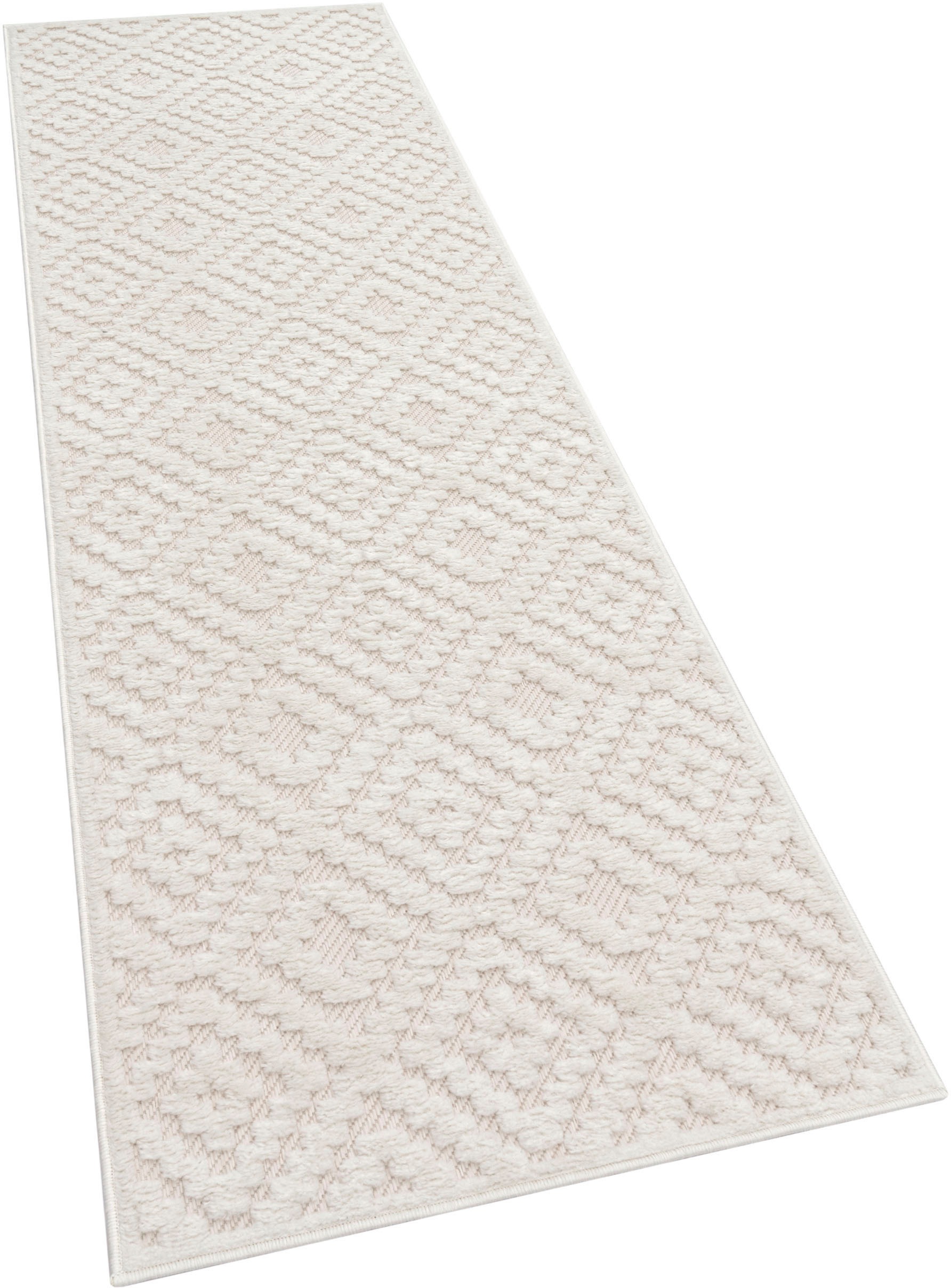 Paco Home Teppich "Livorno 672" rechteckig 14 mm Höhe Uni-Farben, Scandi, R günstig online kaufen