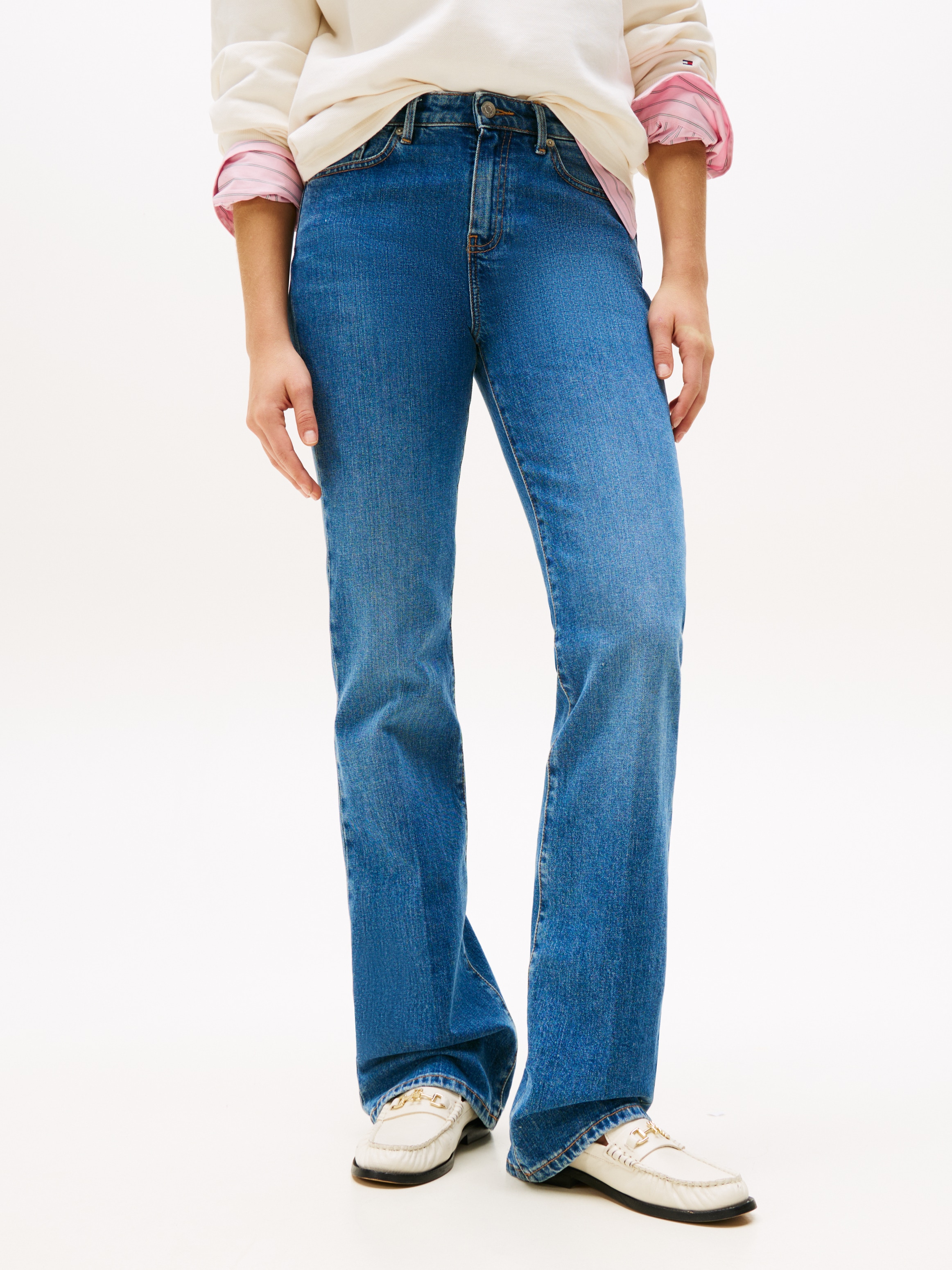 Tommy Hilfiger Bootcut-Jeans "DNM FLO BOOTCUT RW" günstig online kaufen