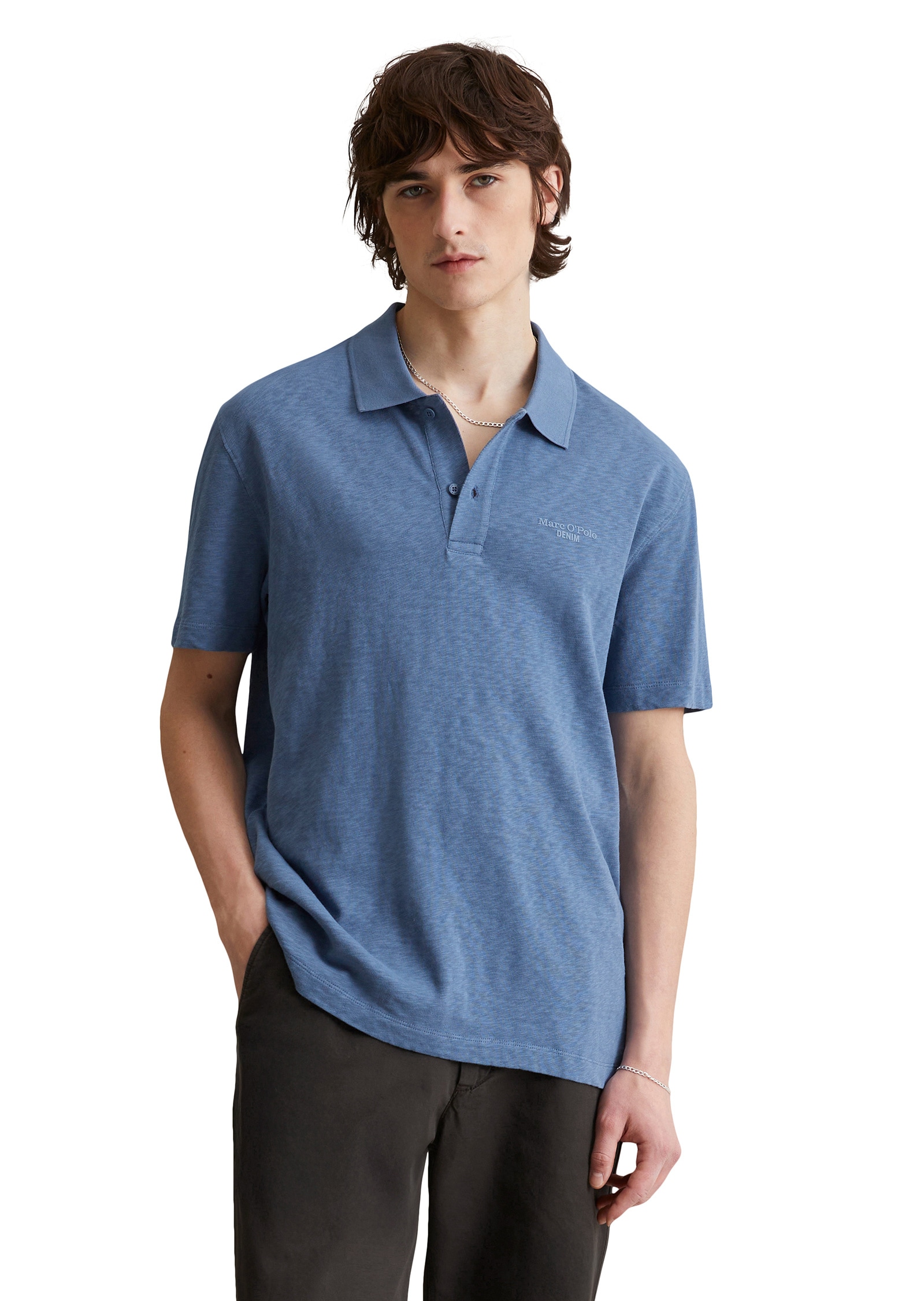 Marc OPolo DENIM Poloshirt "aus reiner Bio-Baumwolle" günstig online kaufen