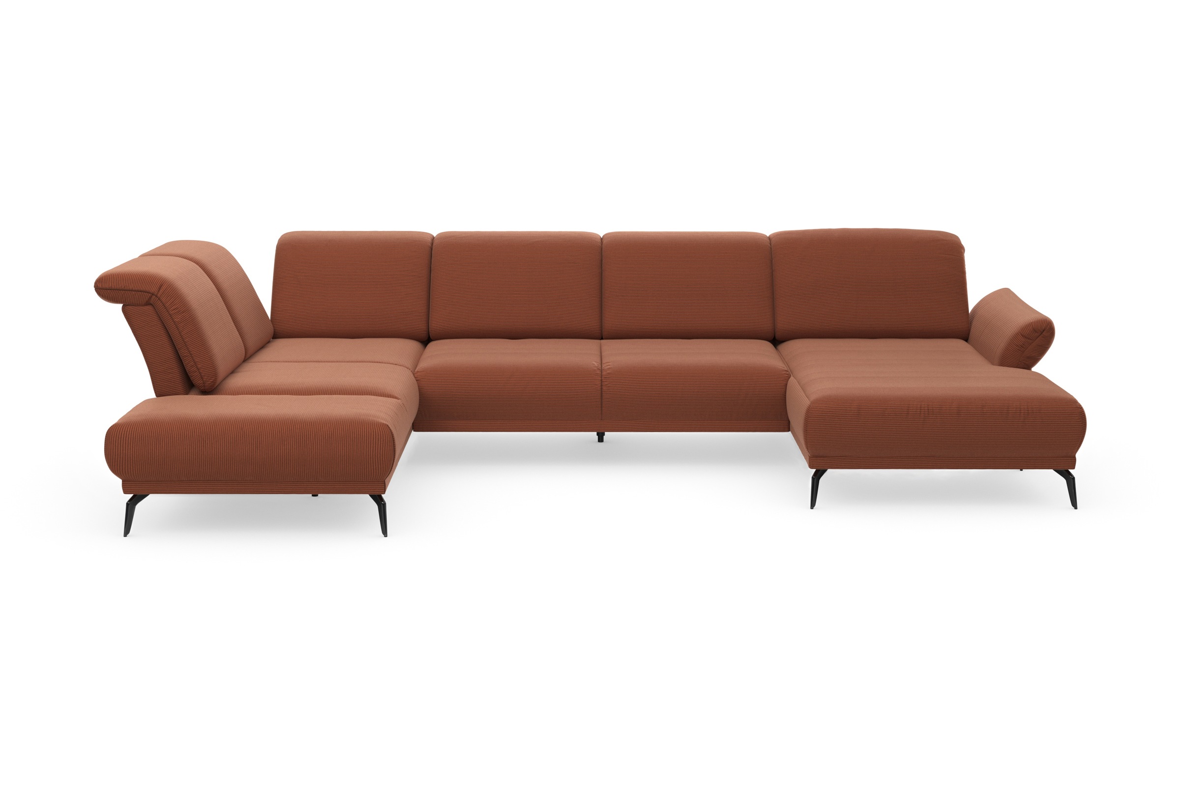 sit&more Wohnlandschaft "Coco U-Form" Sitztiefen-, Arm- und Kopfteilverstel günstig online kaufen