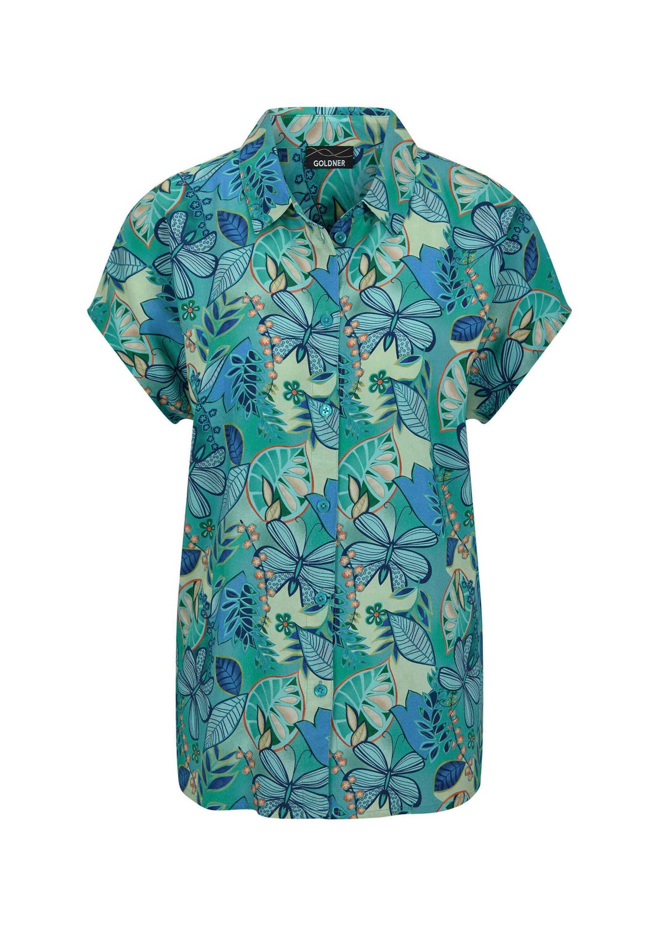 GOLDNER Hemdbluse "Viskose-Bluse mit Knopfleiste" günstig online kaufen