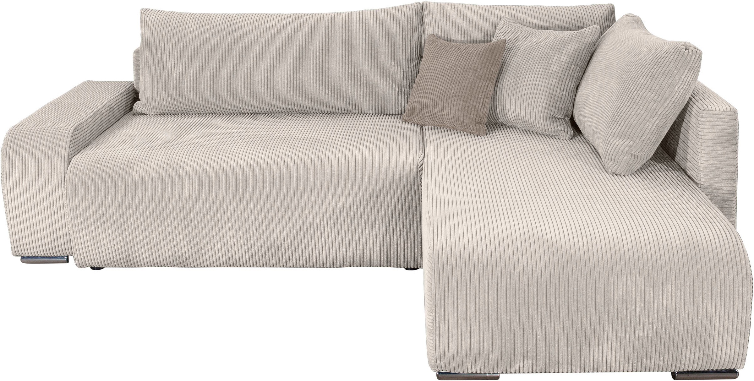 COLLECTION AB Ecksofa "Poppy, L-Form, Breite 227 cm mit Schlaffunktion" günstig online kaufen